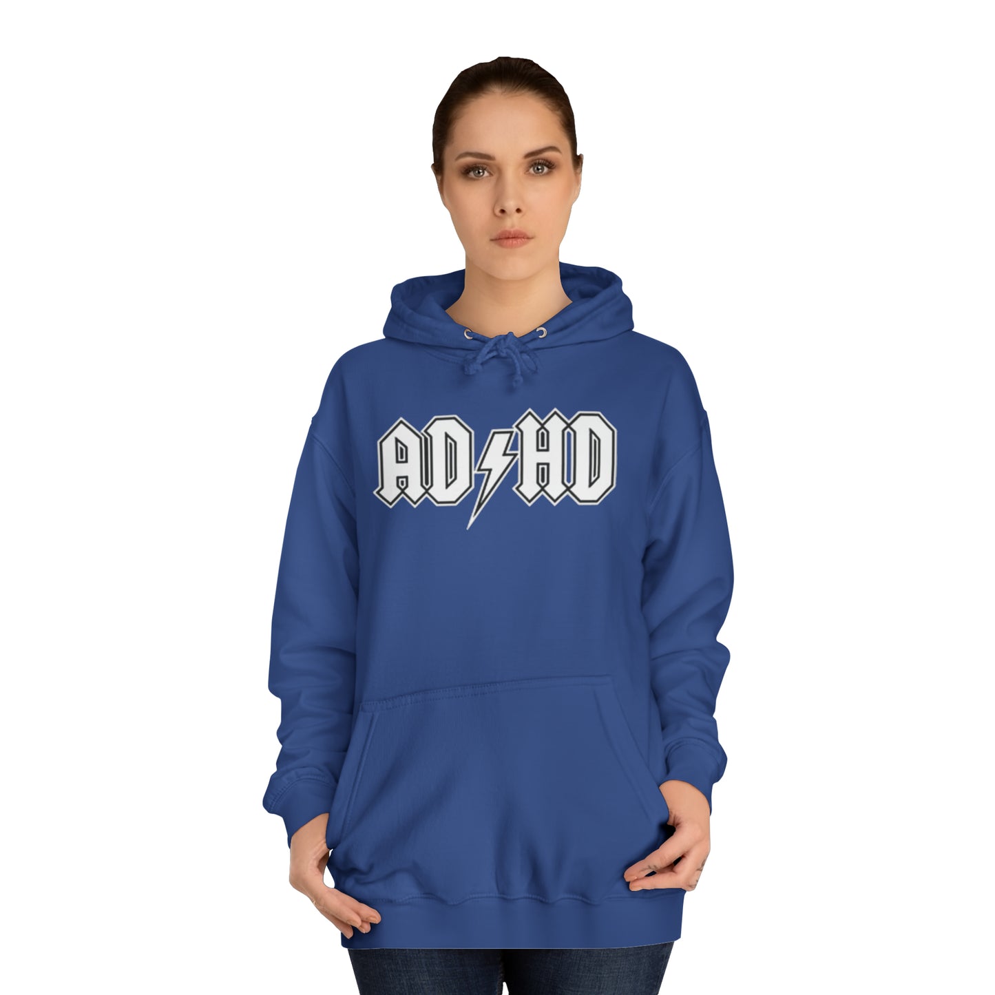 Hoodie - ADHD Unisex ADULT College Hoodie (Many colours)