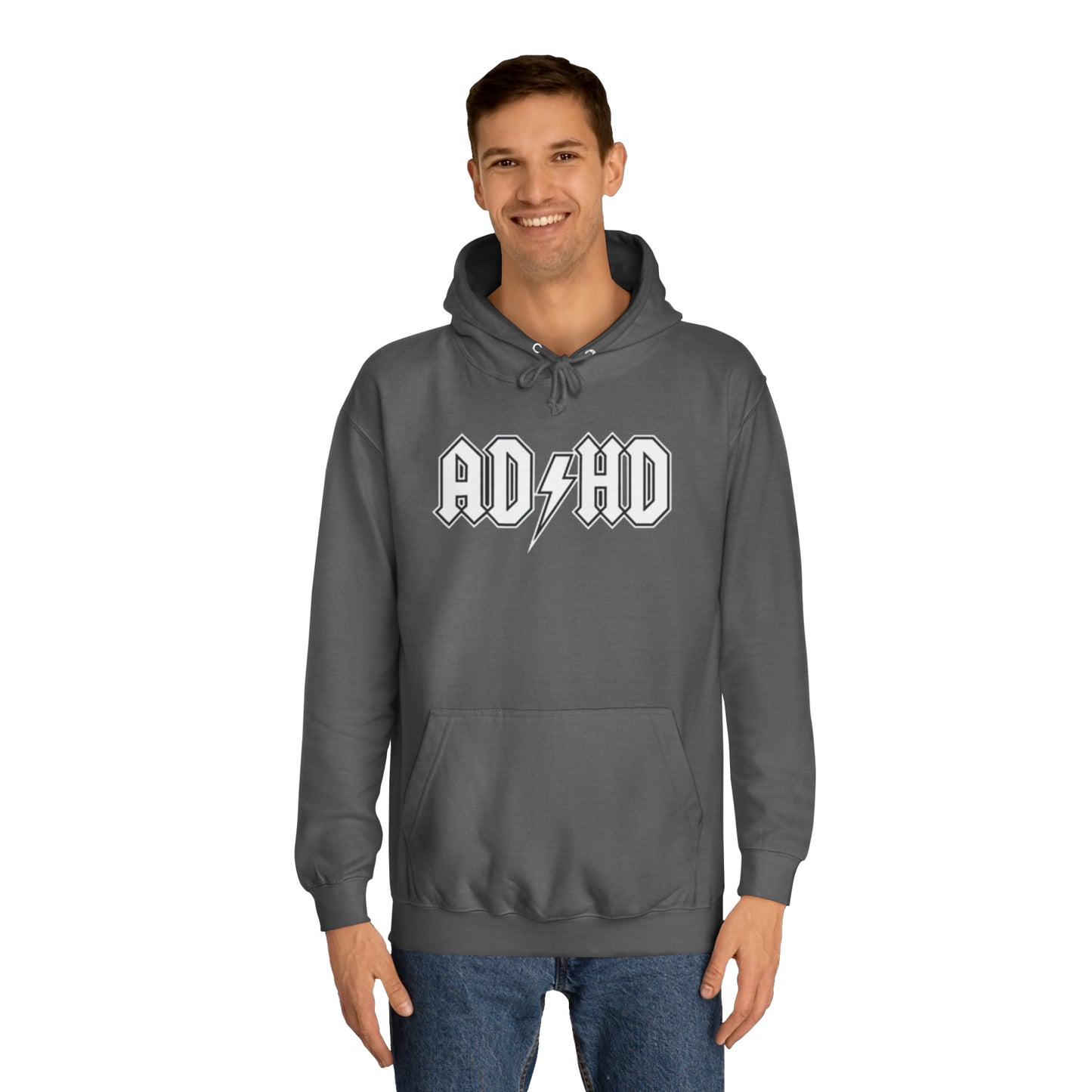 Hoodie - ADHD Unisex ADULT College Hoodie (Many colours)