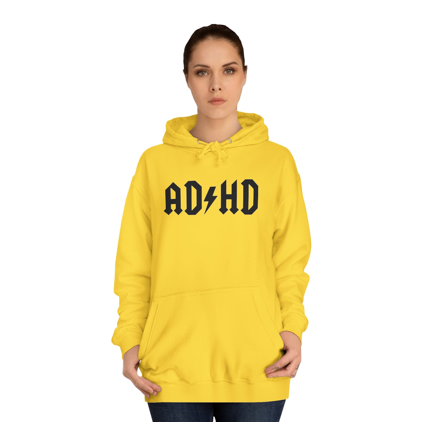 Hoodie - ADHD Unisex ADULT College Hoodie (Many colours)