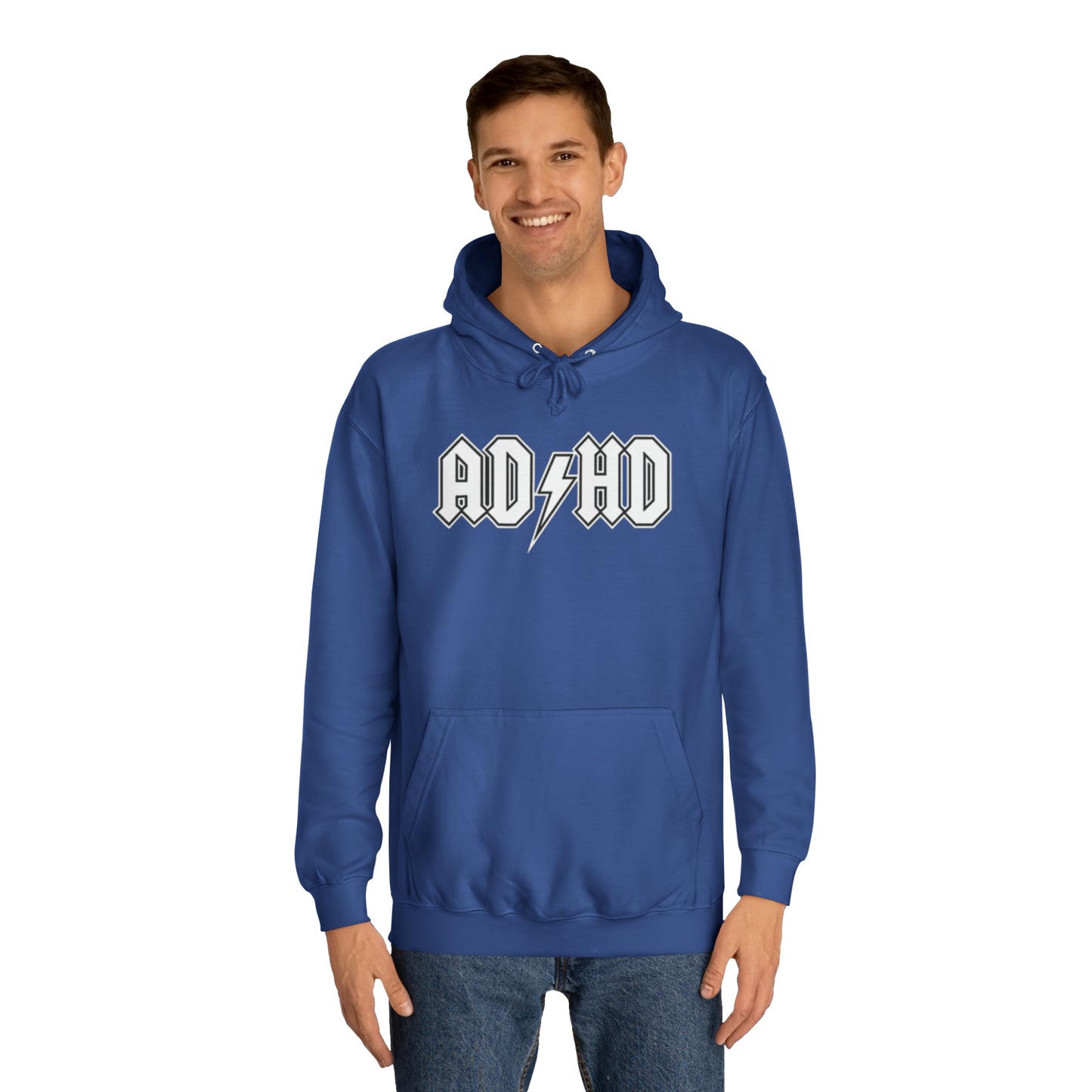 Hoodie - ADHD Unisex ADULT College Hoodie (Many colours)