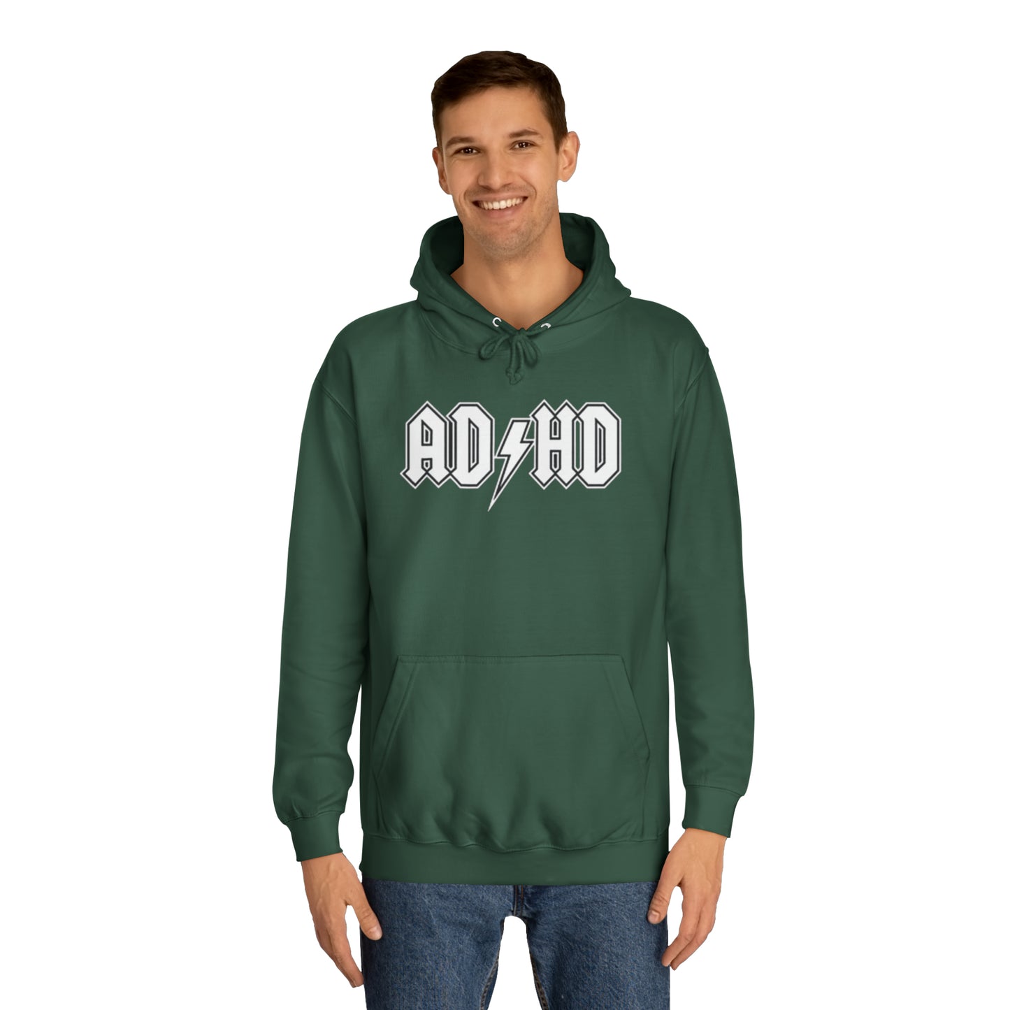 Hoodie - ADHD Unisex ADULT College Hoodie (Many colours)