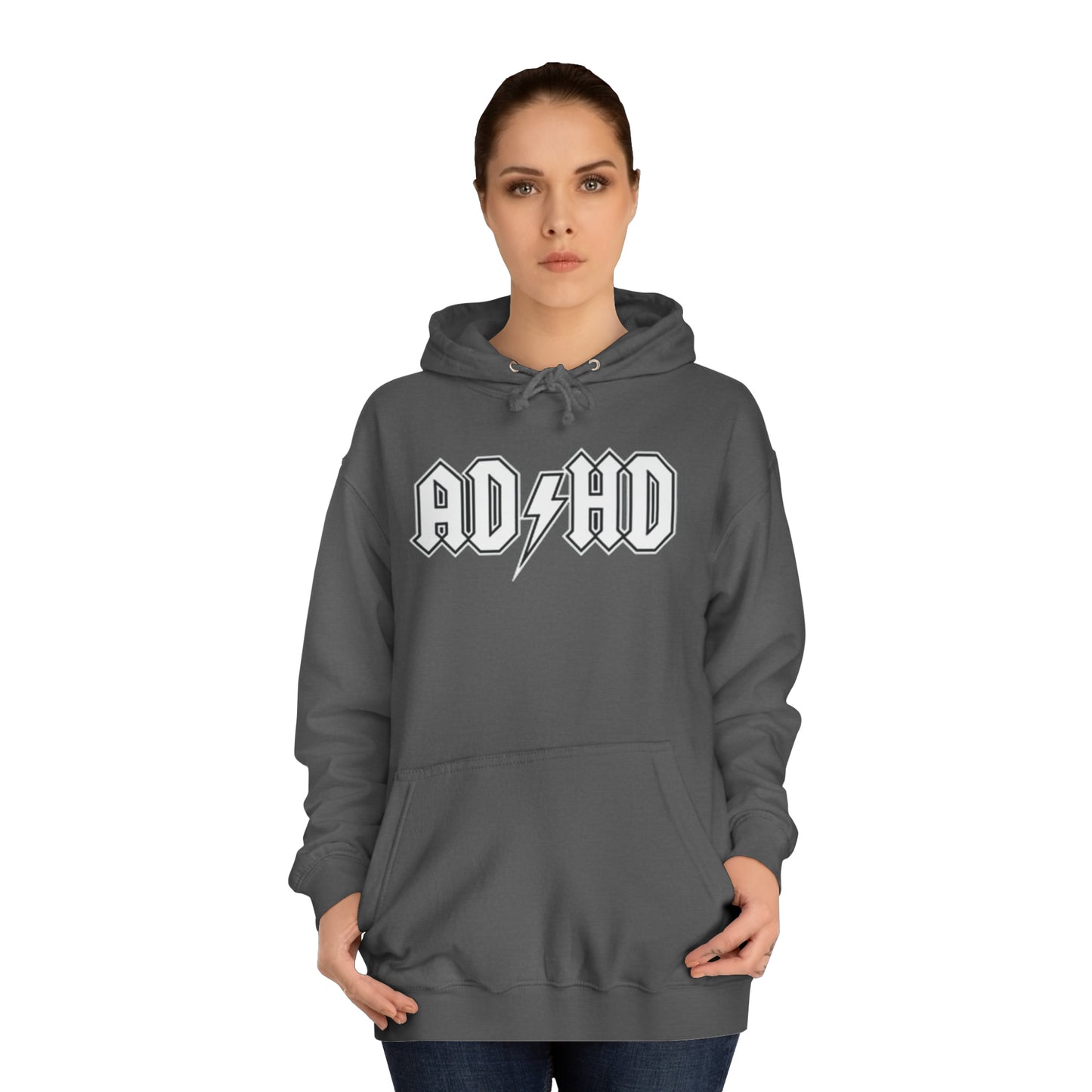 Hoodie - ADHD Unisex ADULT College Hoodie (Many colours)