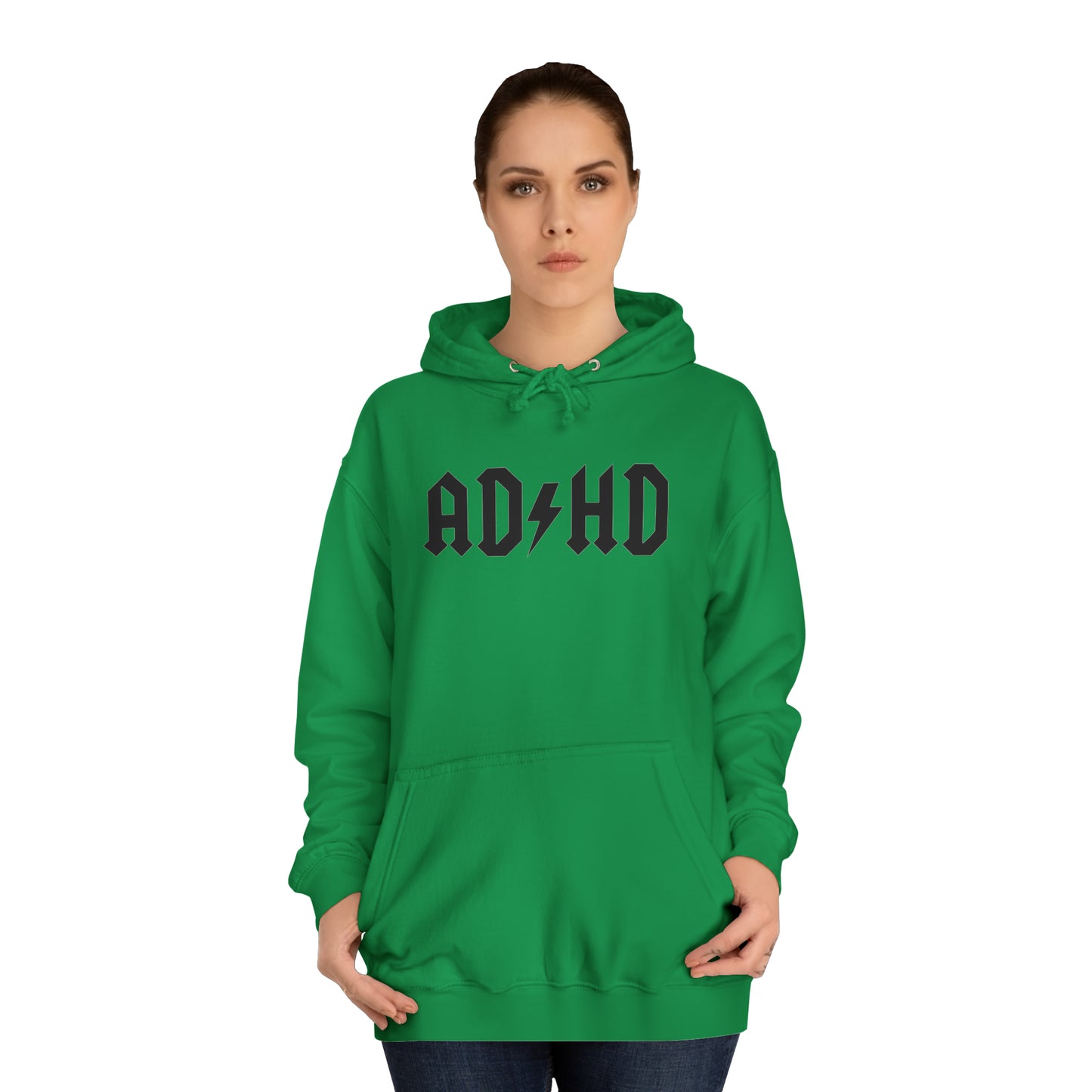 Hoodie - ADHD Unisex ADULT College Hoodie (Many colours)
