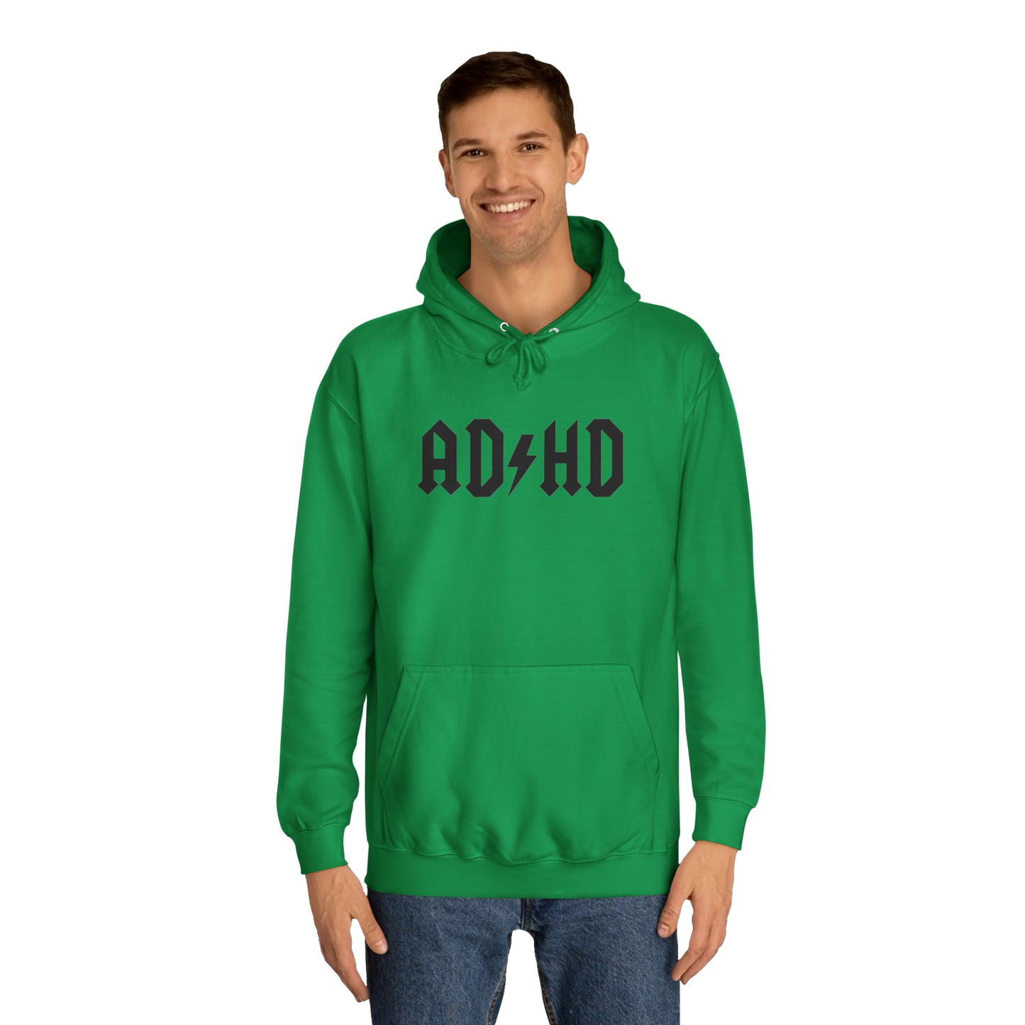 Hoodie - ADHD Unisex ADULT College Hoodie (Many colours)