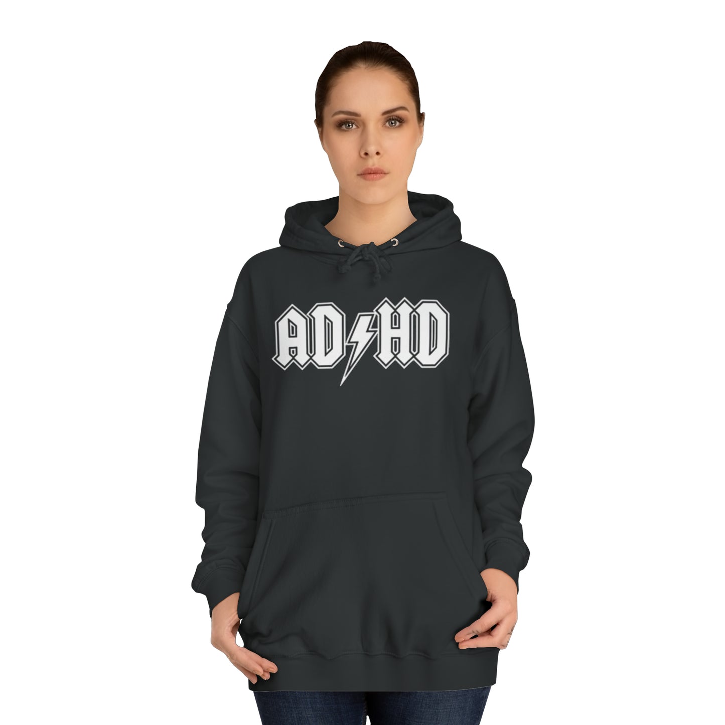 Hoodie - ADHD Unisex ADULT College Hoodie (Many colours)
