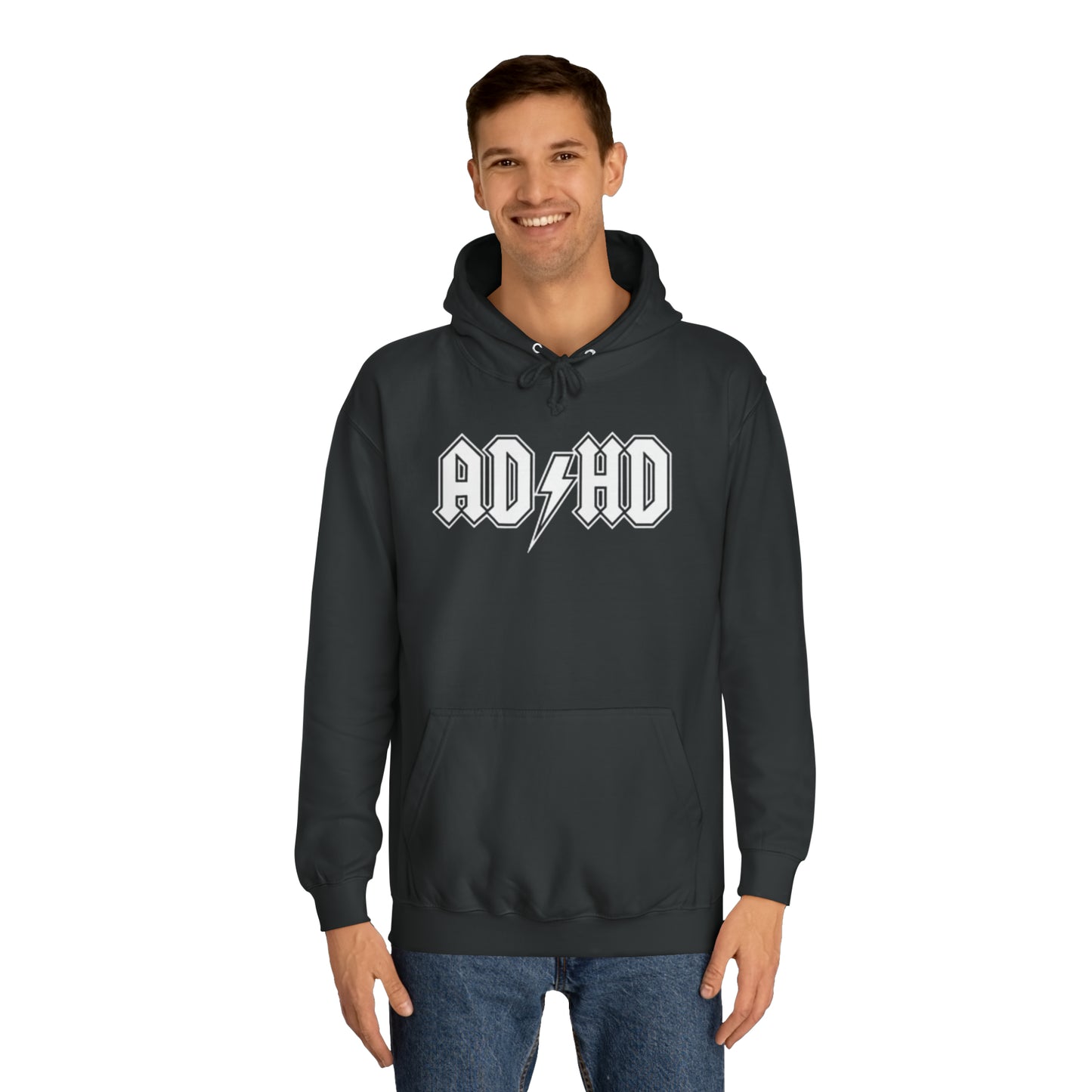 Hoodie - ADHD Unisex ADULT College Hoodie (Many colours)