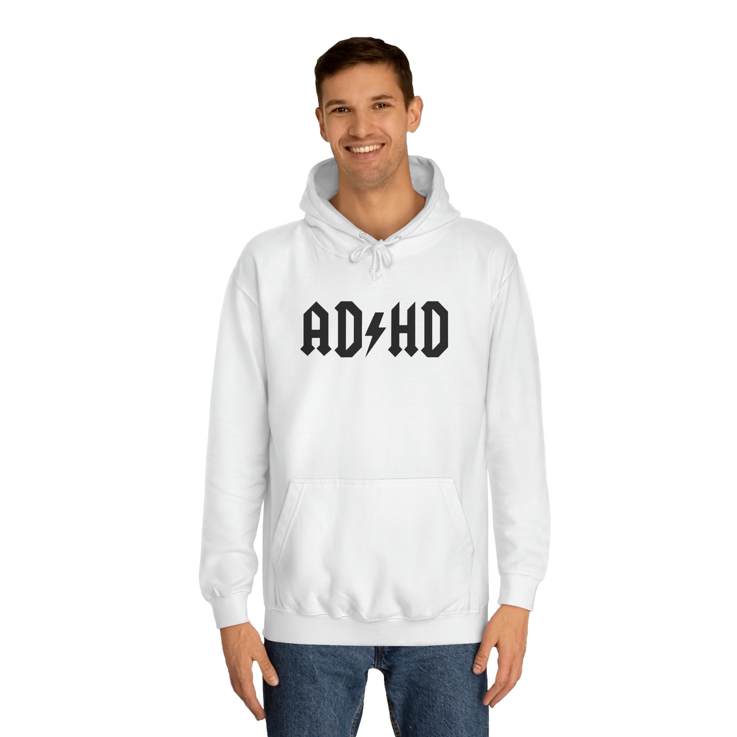 Hoodie - ADHD Unisex ADULT College Hoodie (Many colours)