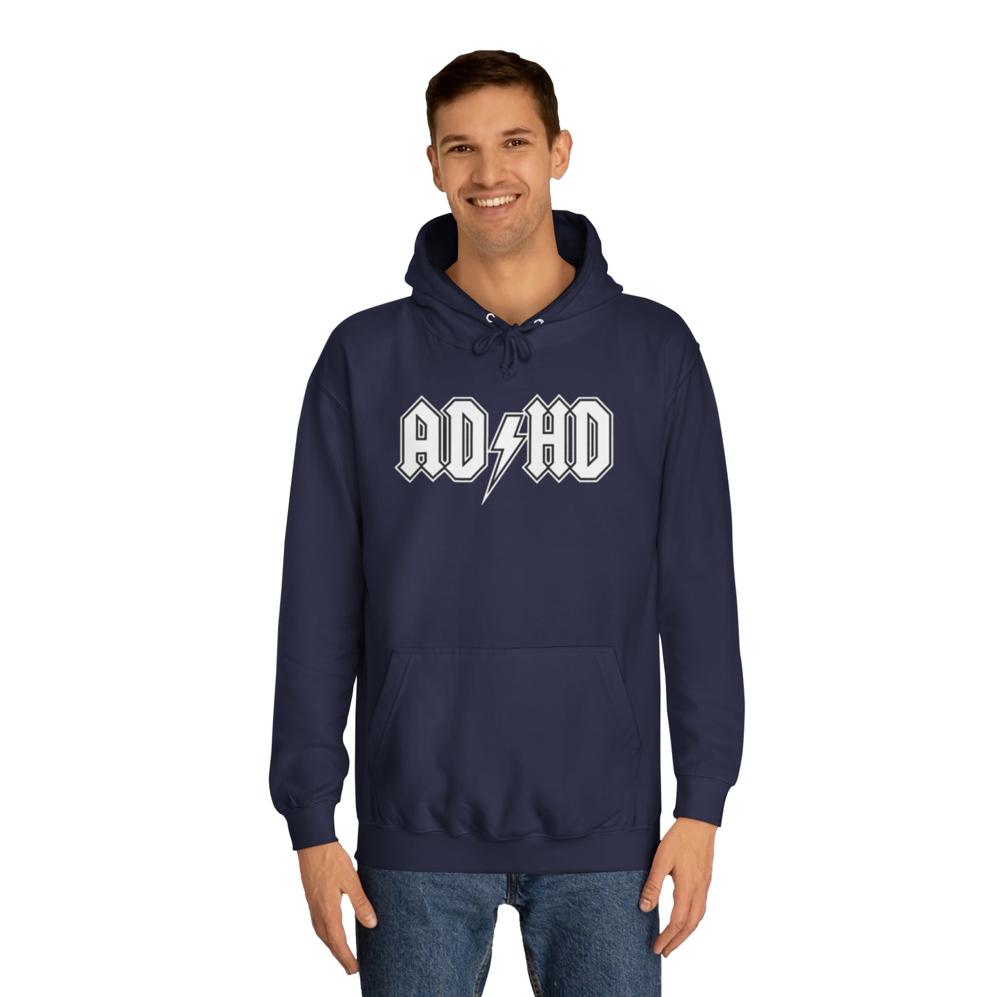 Hoodie - ADHD Unisex ADULT College Hoodie (Many colours)