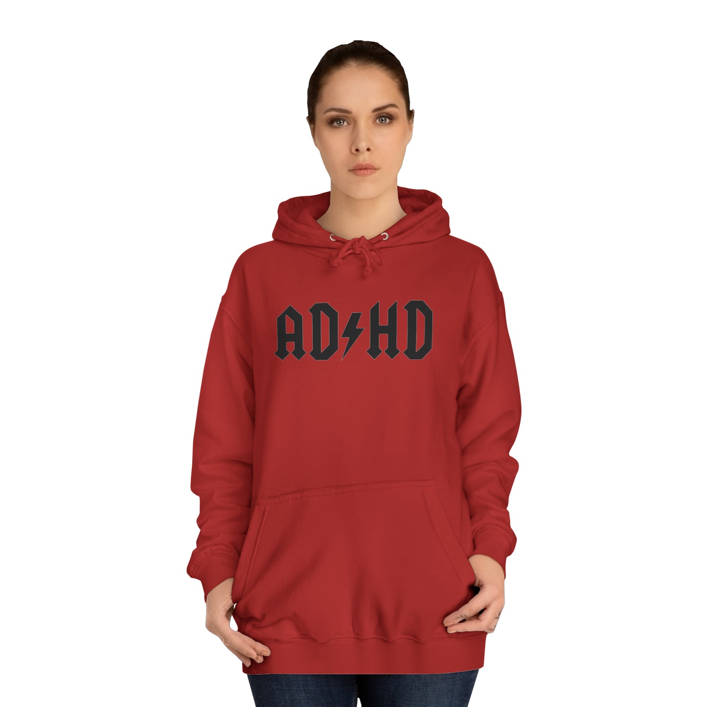 Hoodie - ADHD Unisex ADULT College Hoodie (Many colours)