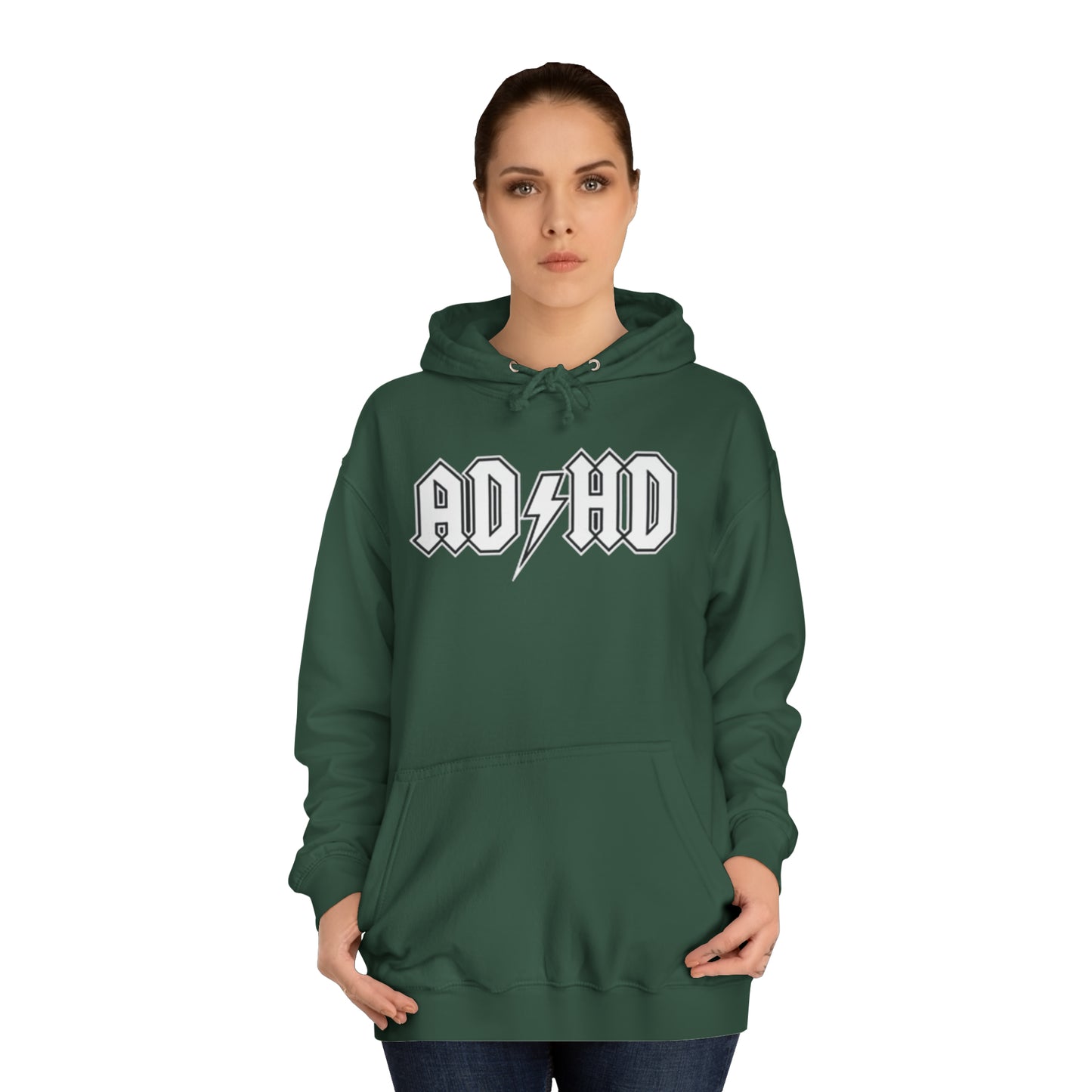 Hoodie - ADHD Unisex ADULT College Hoodie (Many colours)