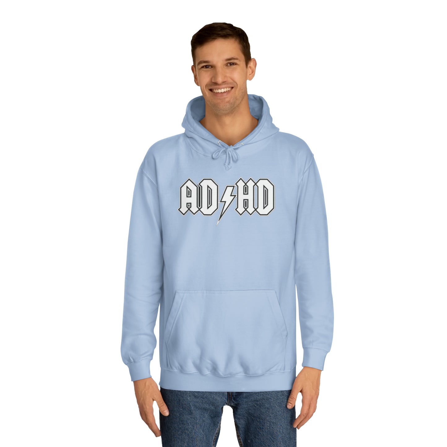 Hoodie - ADHD Unisex ADULT College Hoodie (Many colours)