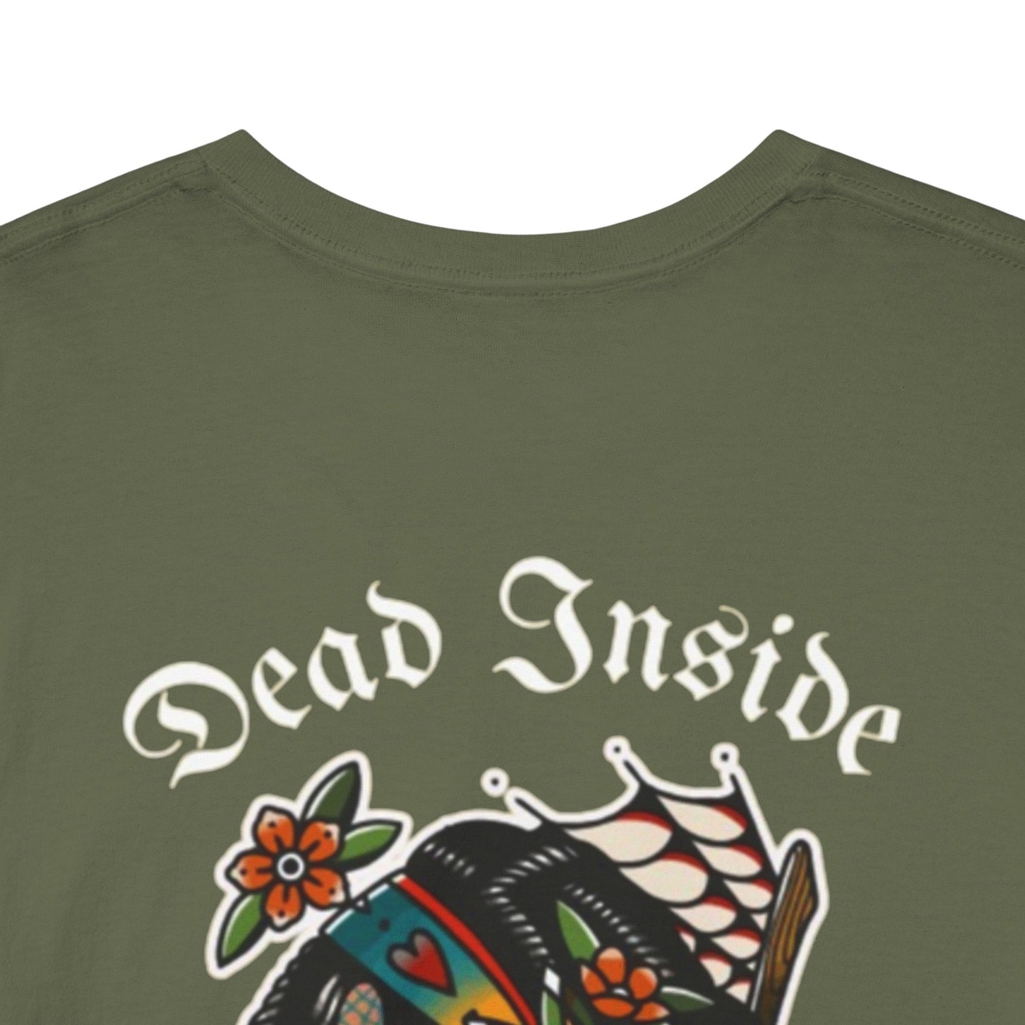 A Tattoo T-shirt Dead Inside Unisex REDUCED FROM £24.99 to £21.99 S-2XL