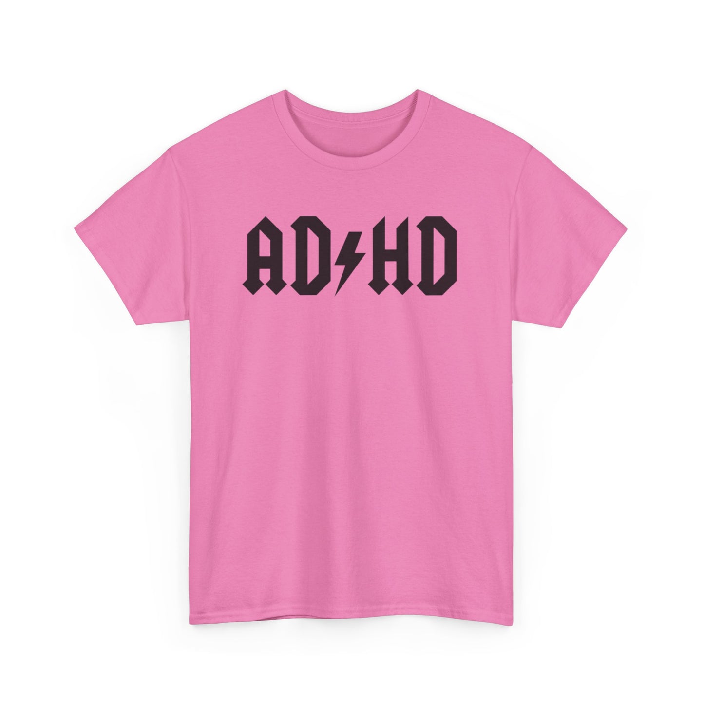 Unisex ADHD ADULT Heavy Cotton T-shirt (many colours)