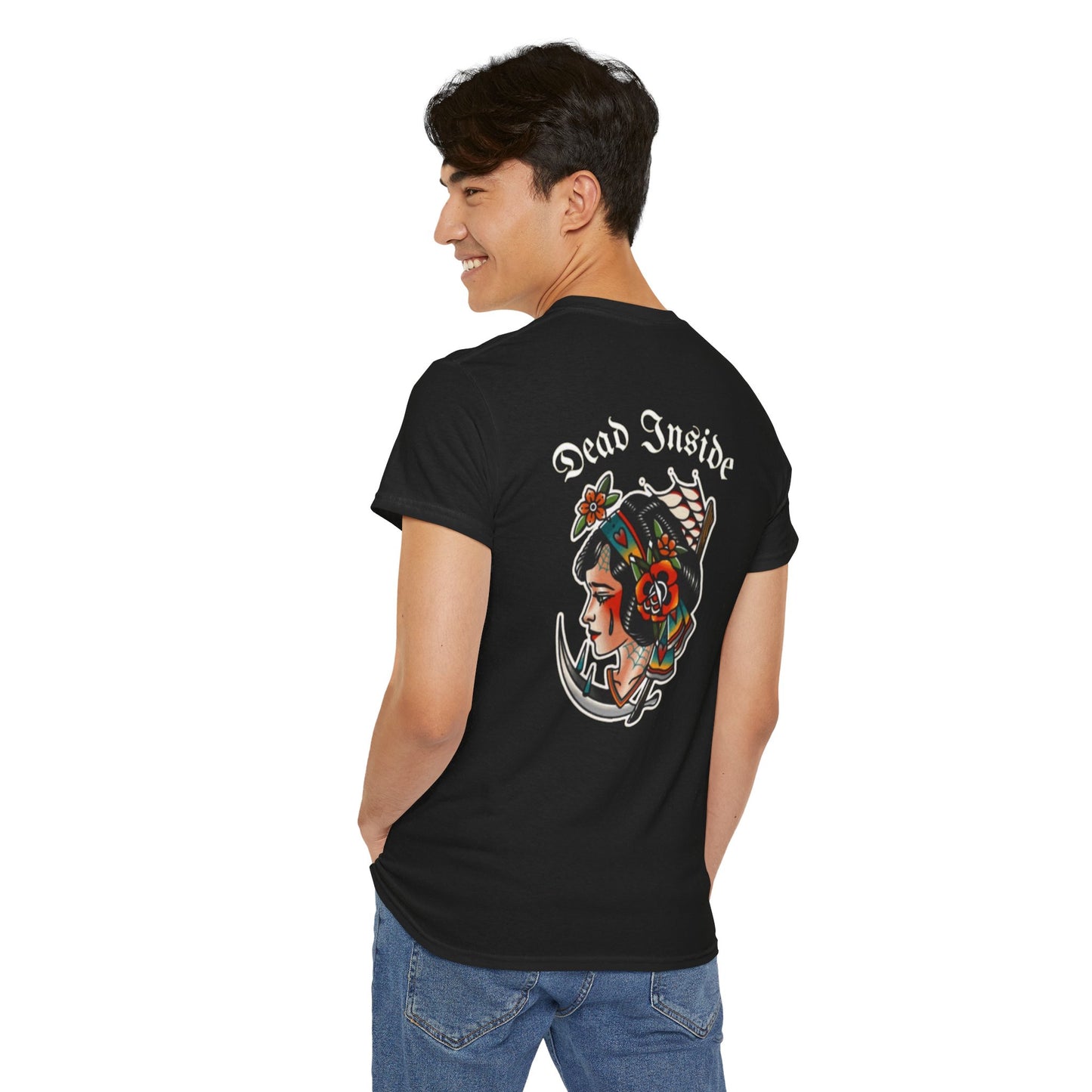 A Tattoo T-shirt Dead Inside Unisex REDUCED FROM £24.99 to £21.99 S-2XL