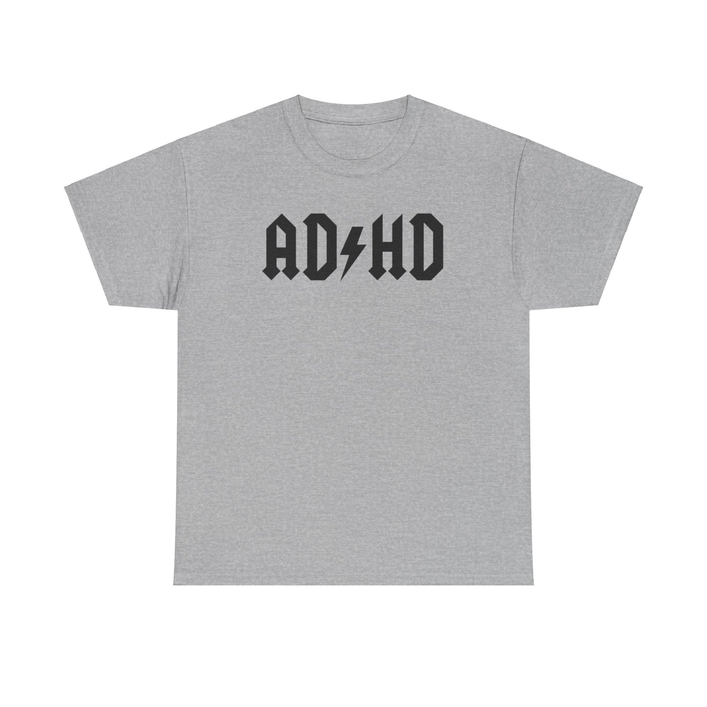 Unisex ADHD ADULT Heavy Cotton T-shirt (many colours)