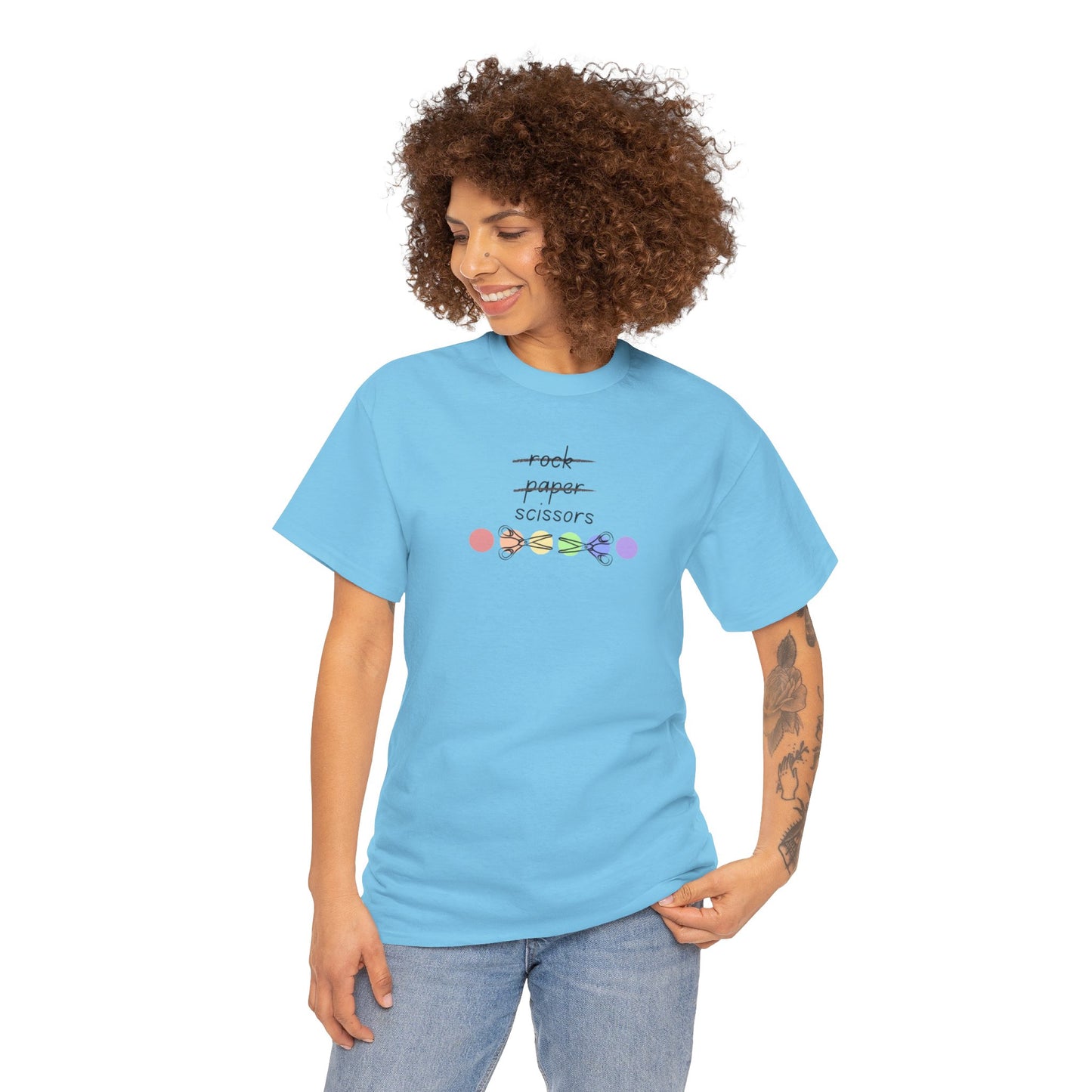 Pride Lesbian/Bi T-shirt-Unisex Heavy Cotton