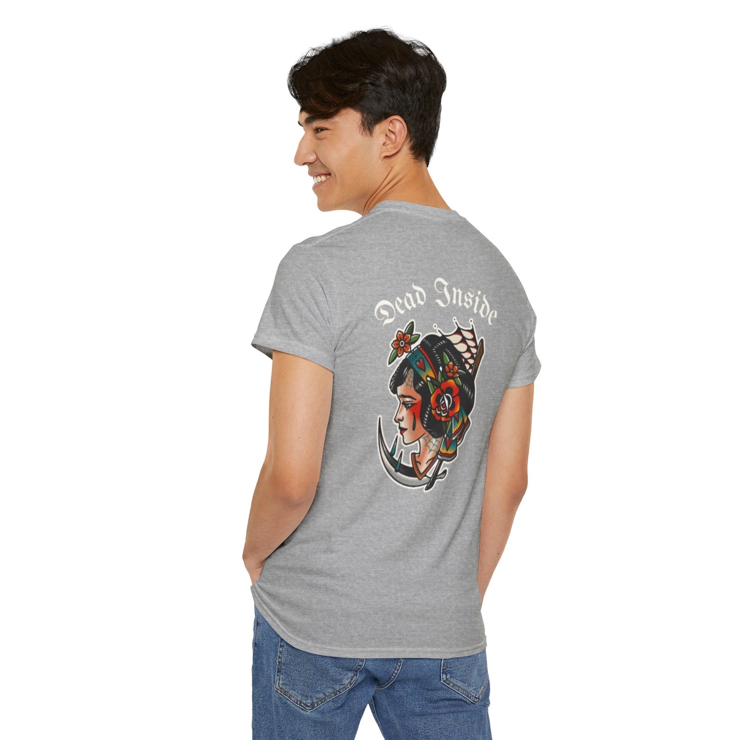 A Tattoo T-shirt Dead Inside Unisex REDUCED FROM £24.99 to £21.99 S-2XL