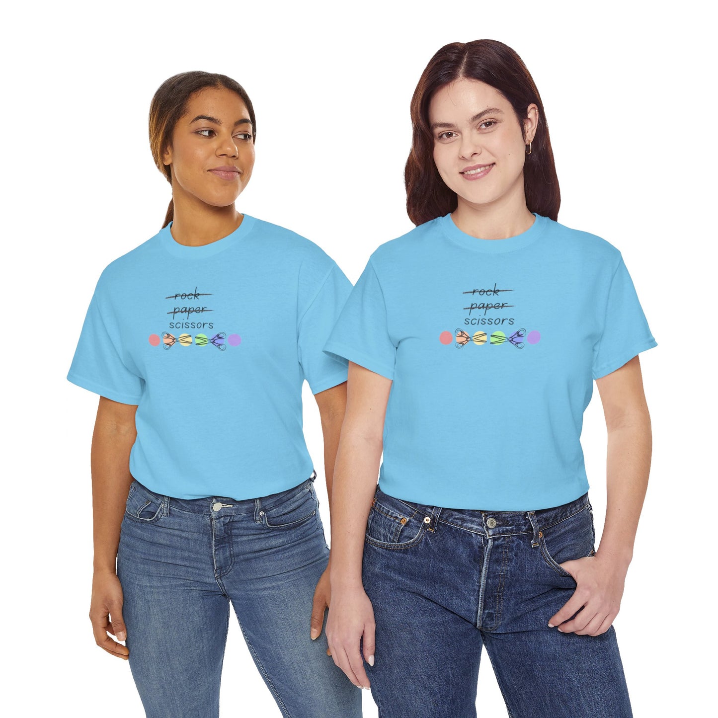 Pride Lesbian/Bi T-shirt-Unisex Heavy Cotton