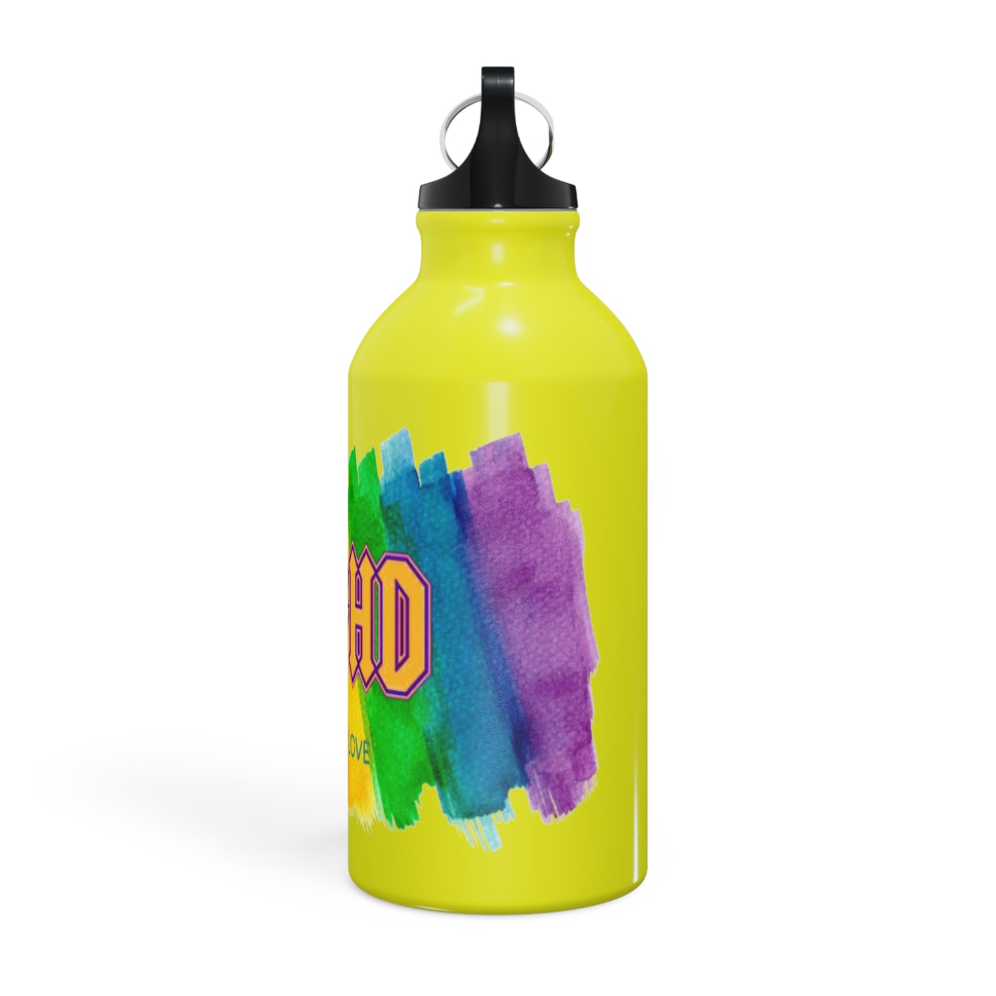 PRIDE ADHD Oregon Sport Water Bottle with CARABINER! (many colours)