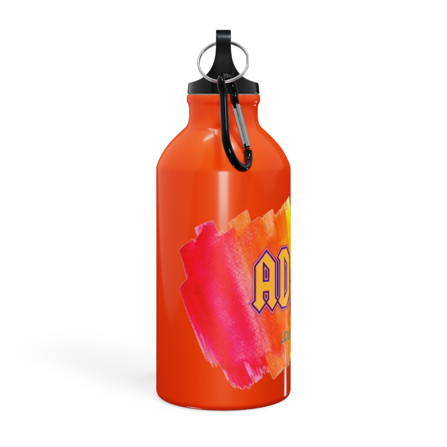 PRIDE ADHD Oregon Sport Water Bottle with CARABINER! (many colours)
