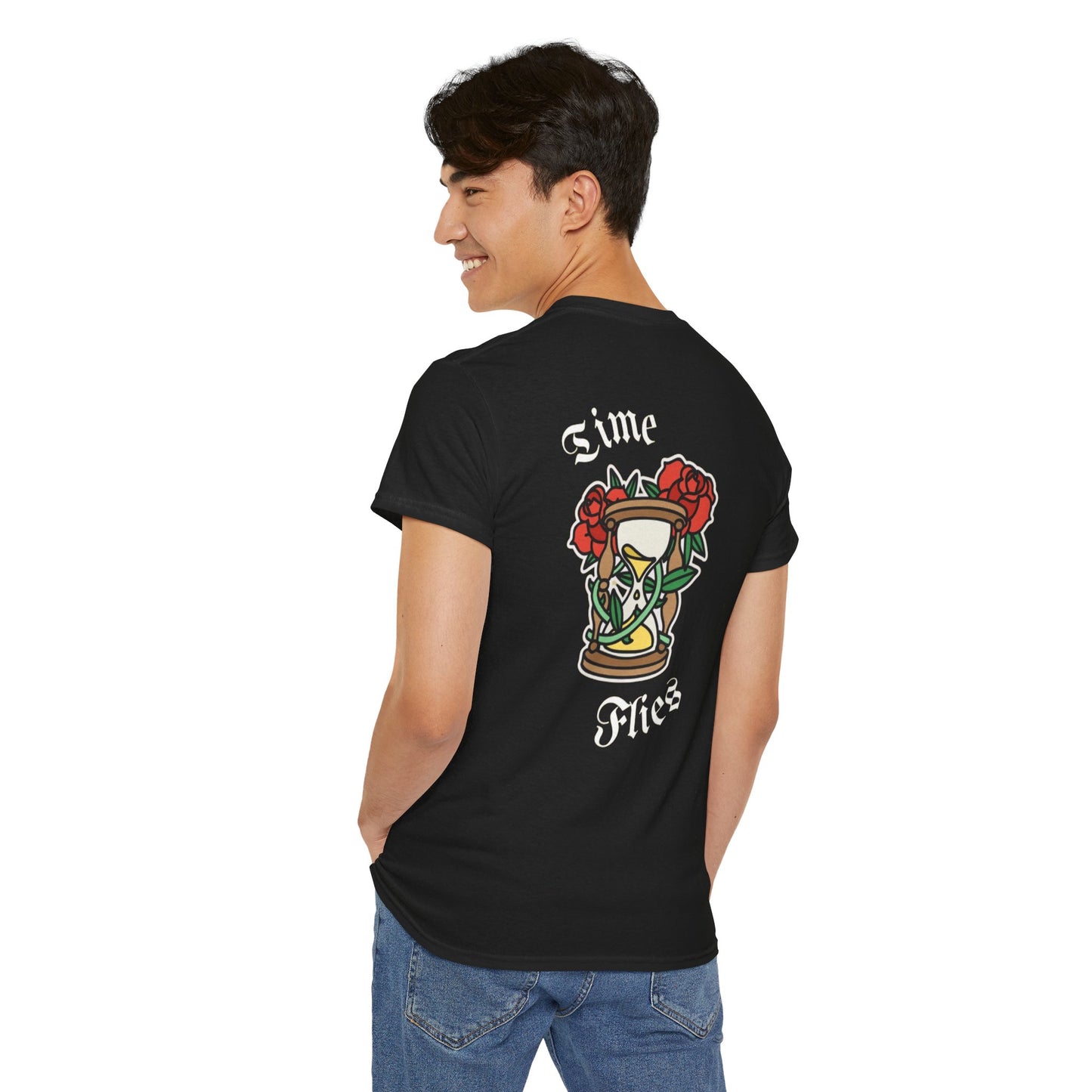 A Tattoo T-shirt Time Flies Unisex REDUCED FROM £24.99 to £21.99 S-2XL