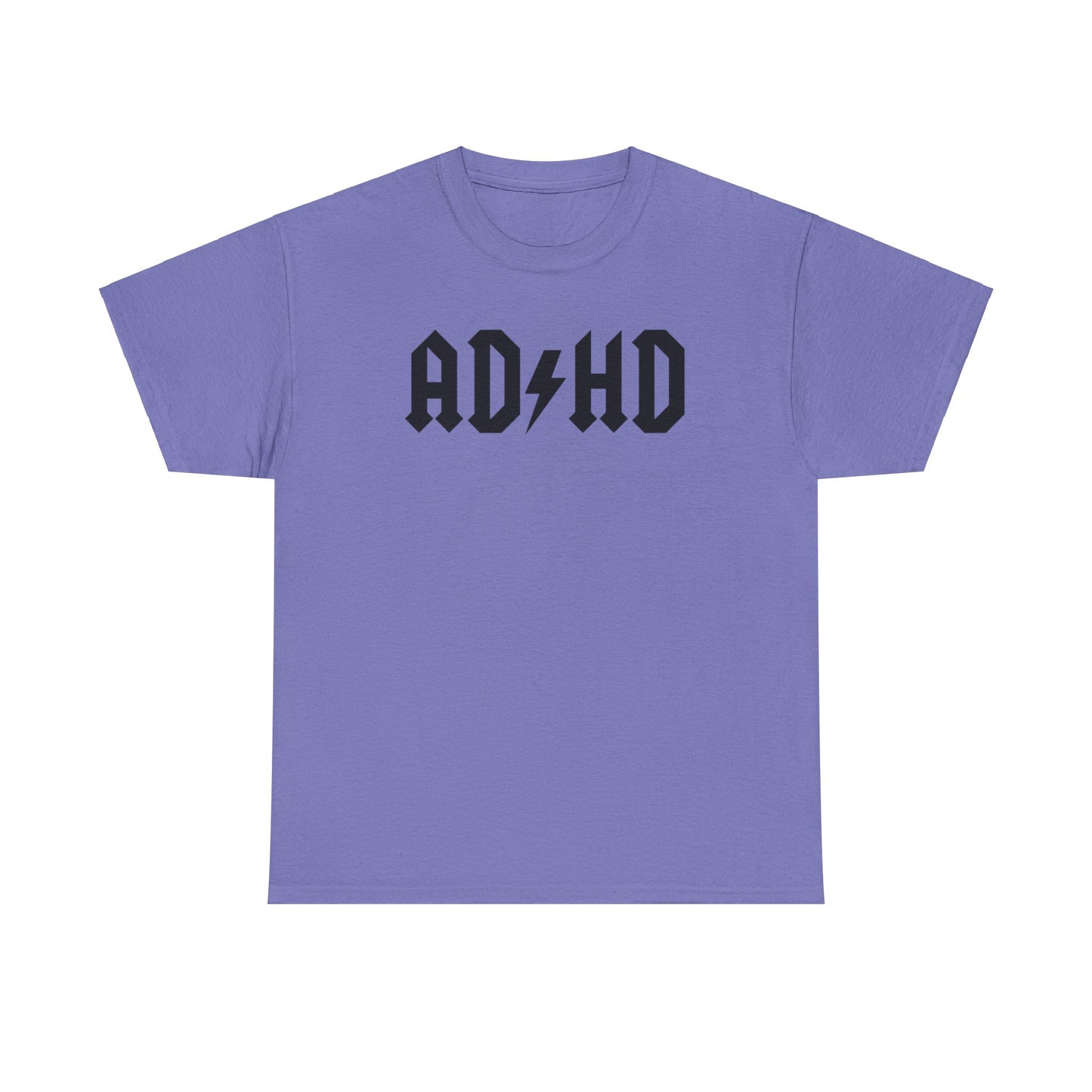 Unisex ADHD ADULT Heavy Cotton T-shirt (many colours)