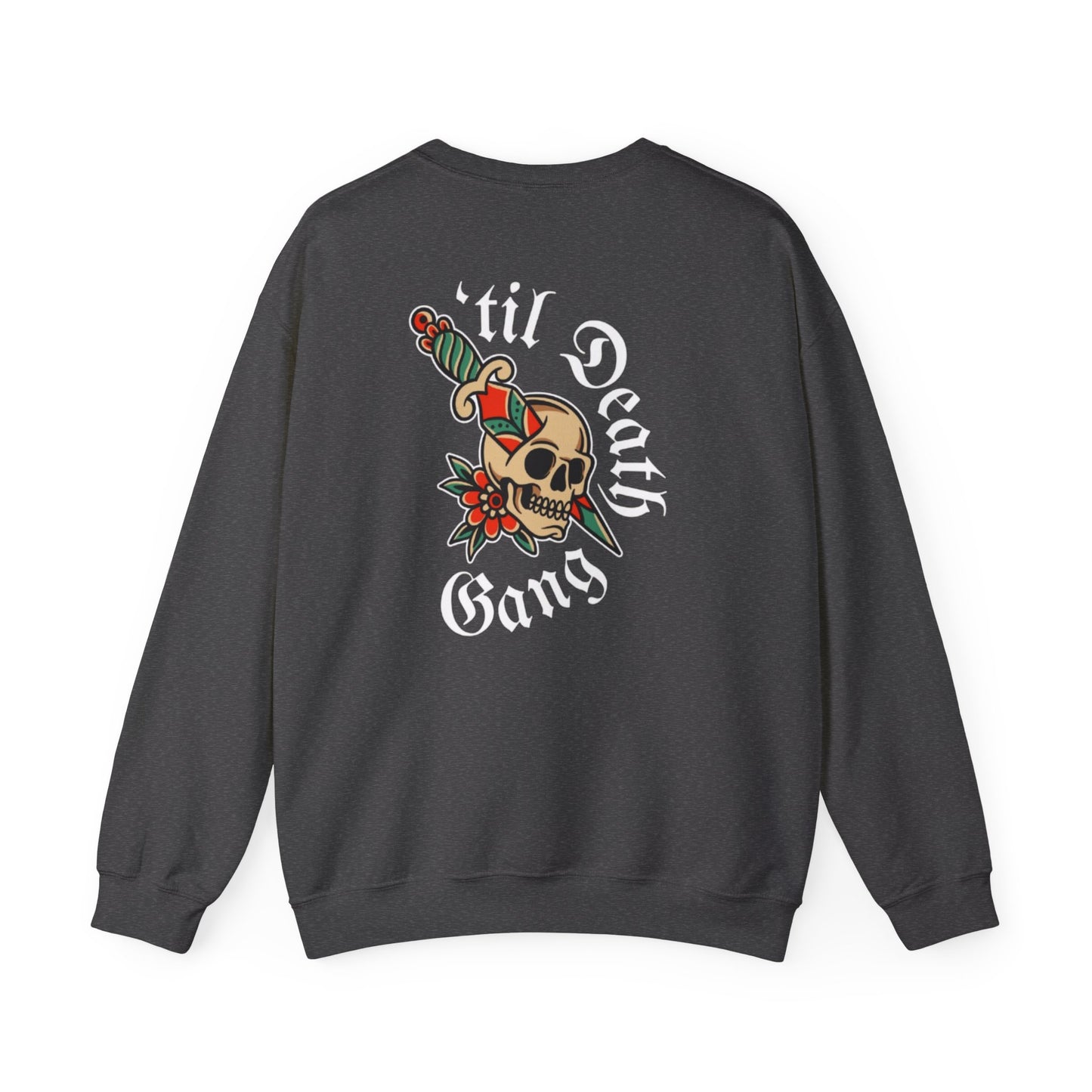 A 'Til Death Gang Unisex Heavy Blend™ Crewneck Sweatshirt