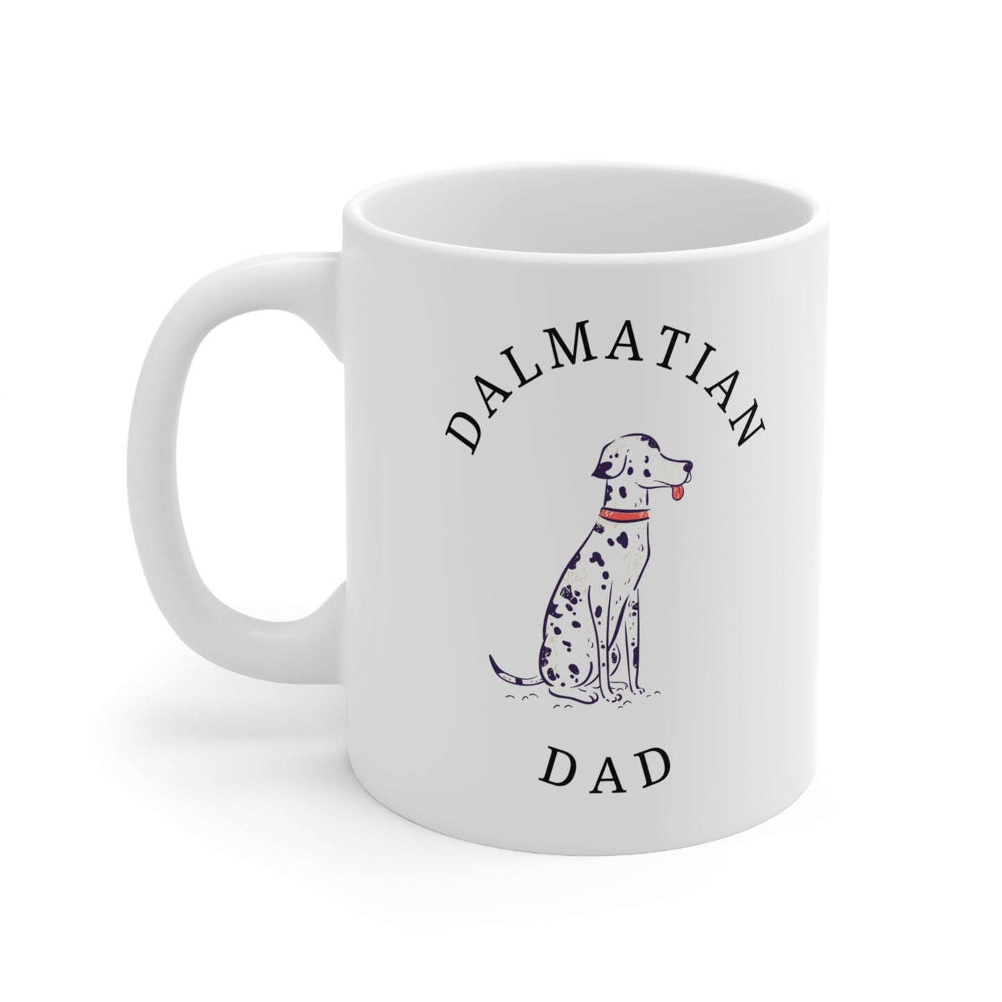 Personalised Dog Dad Ceramic Coffee Mugs, 11oz
