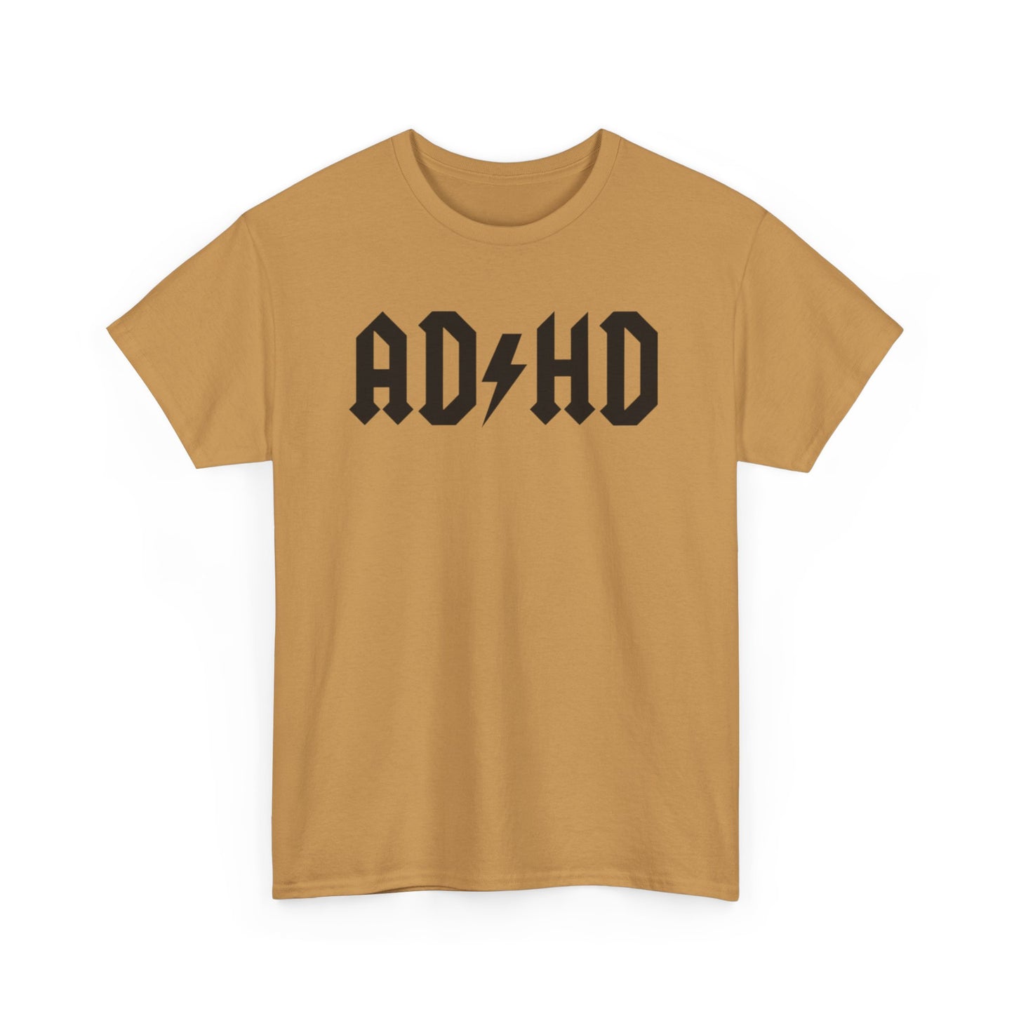 Unisex ADHD ADULT Heavy Cotton T-shirt (many colours)