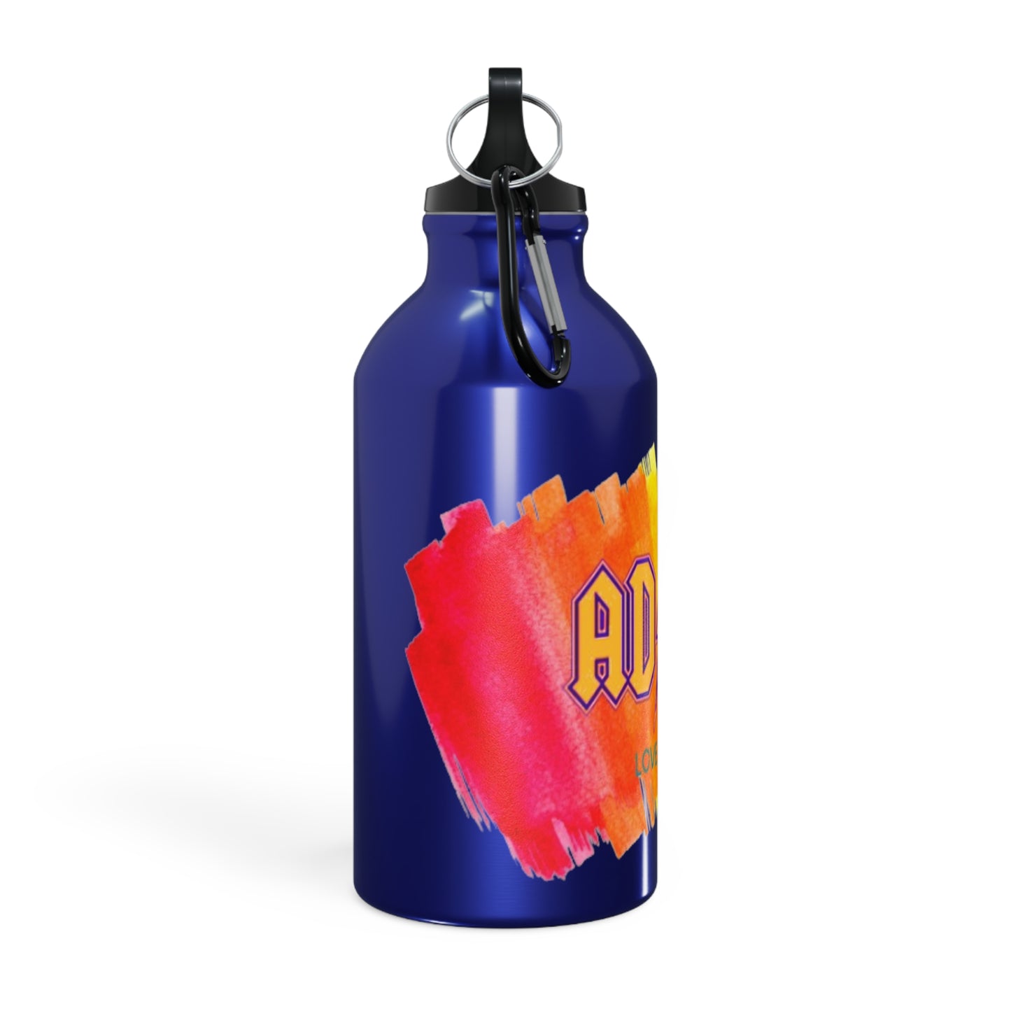 PRIDE ADHD Oregon Sport Water Bottle with CARABINER! (many colours)