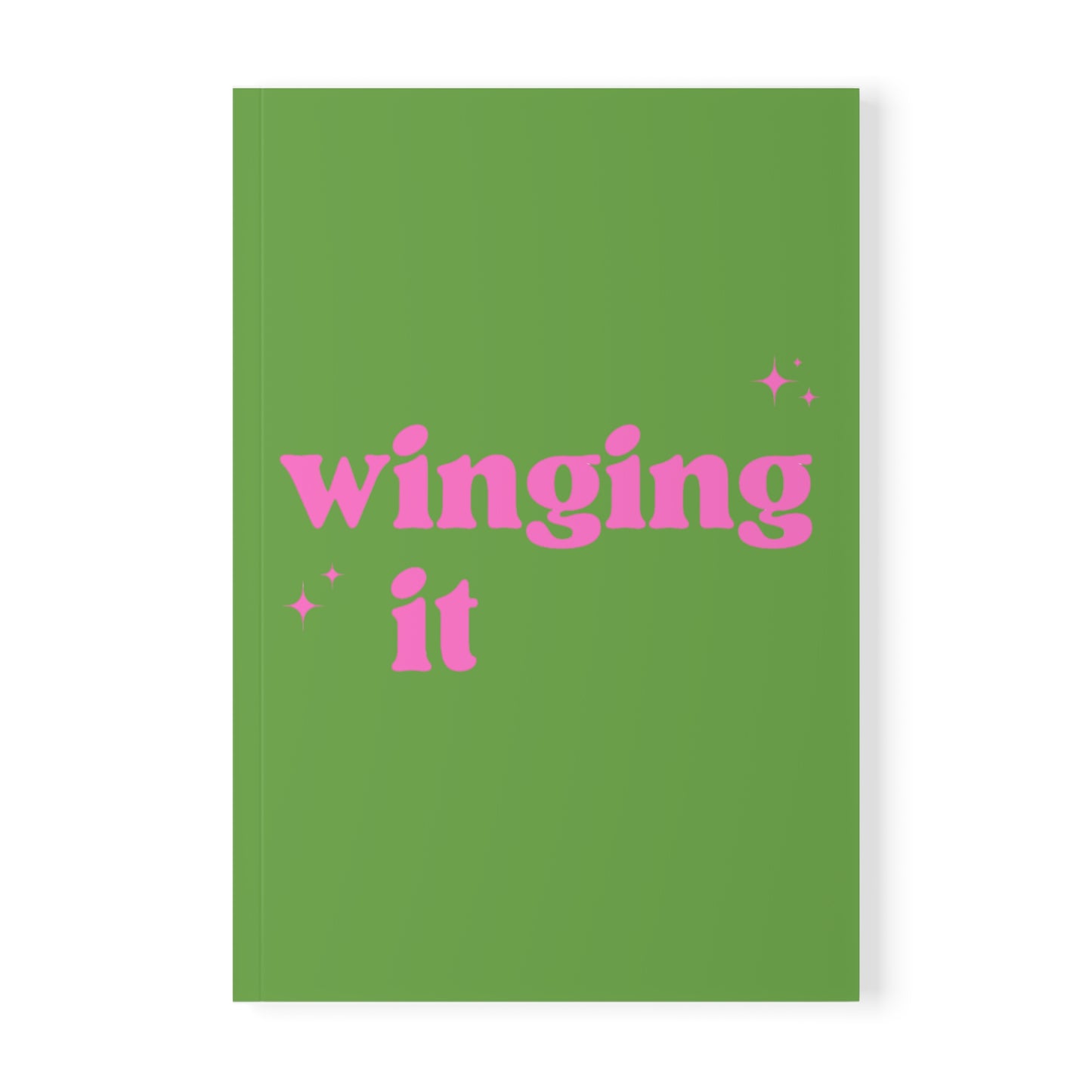Notebook Softcover A5, Winging it