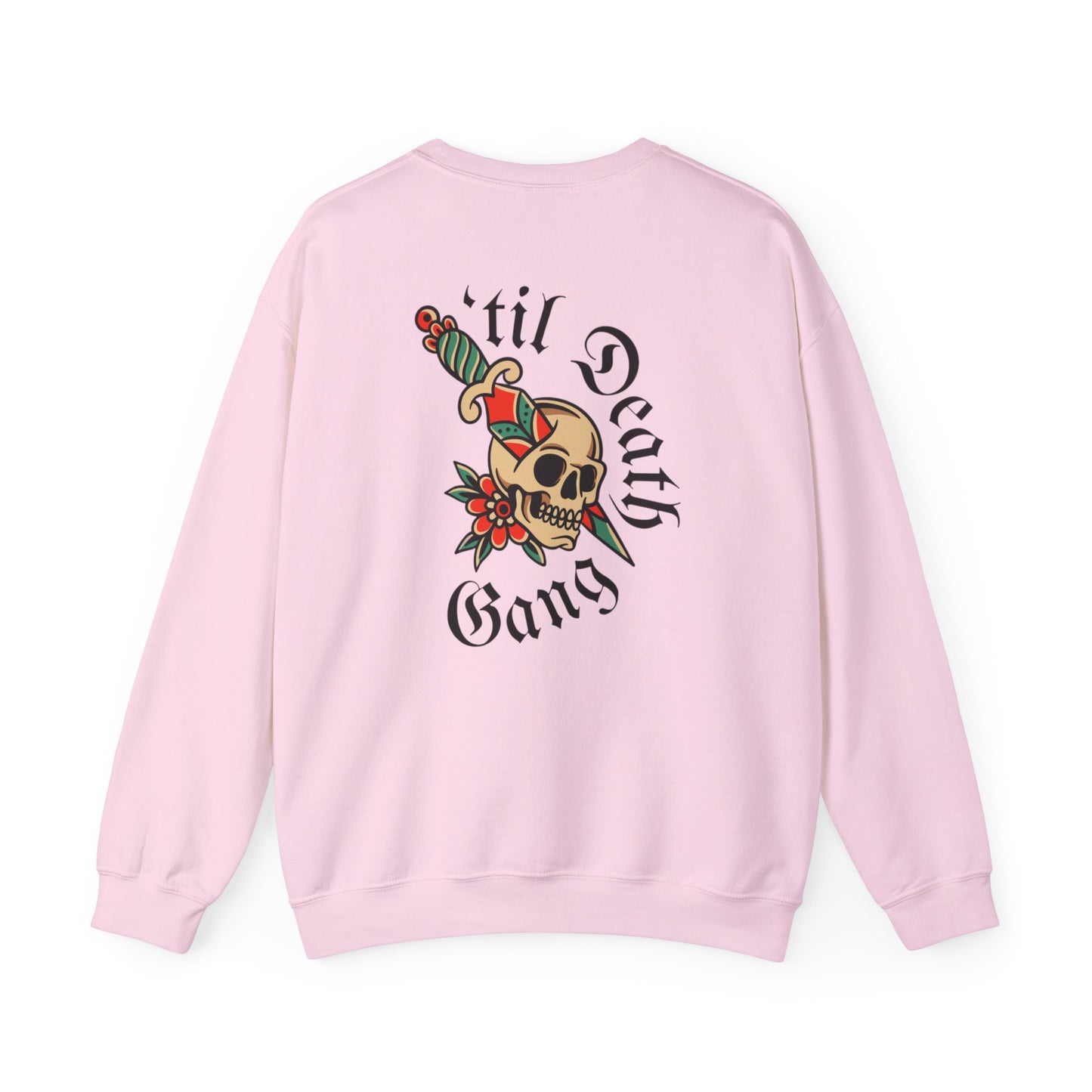 A 'Til Death Gang sweatshirt Unisex Heavy Blend™ Crewneck