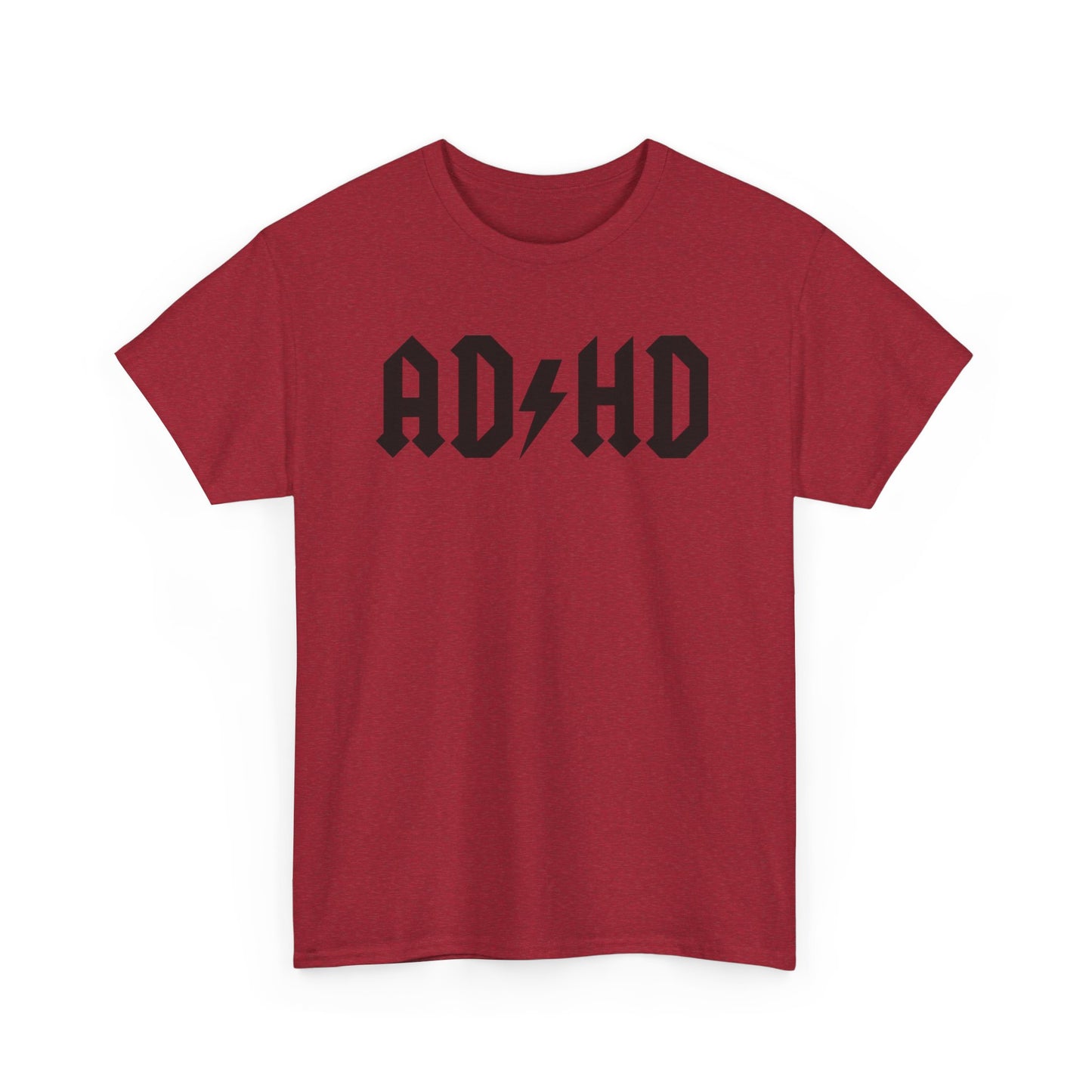 Unisex ADHD ADULT Heavy Cotton T-shirt (many colours)