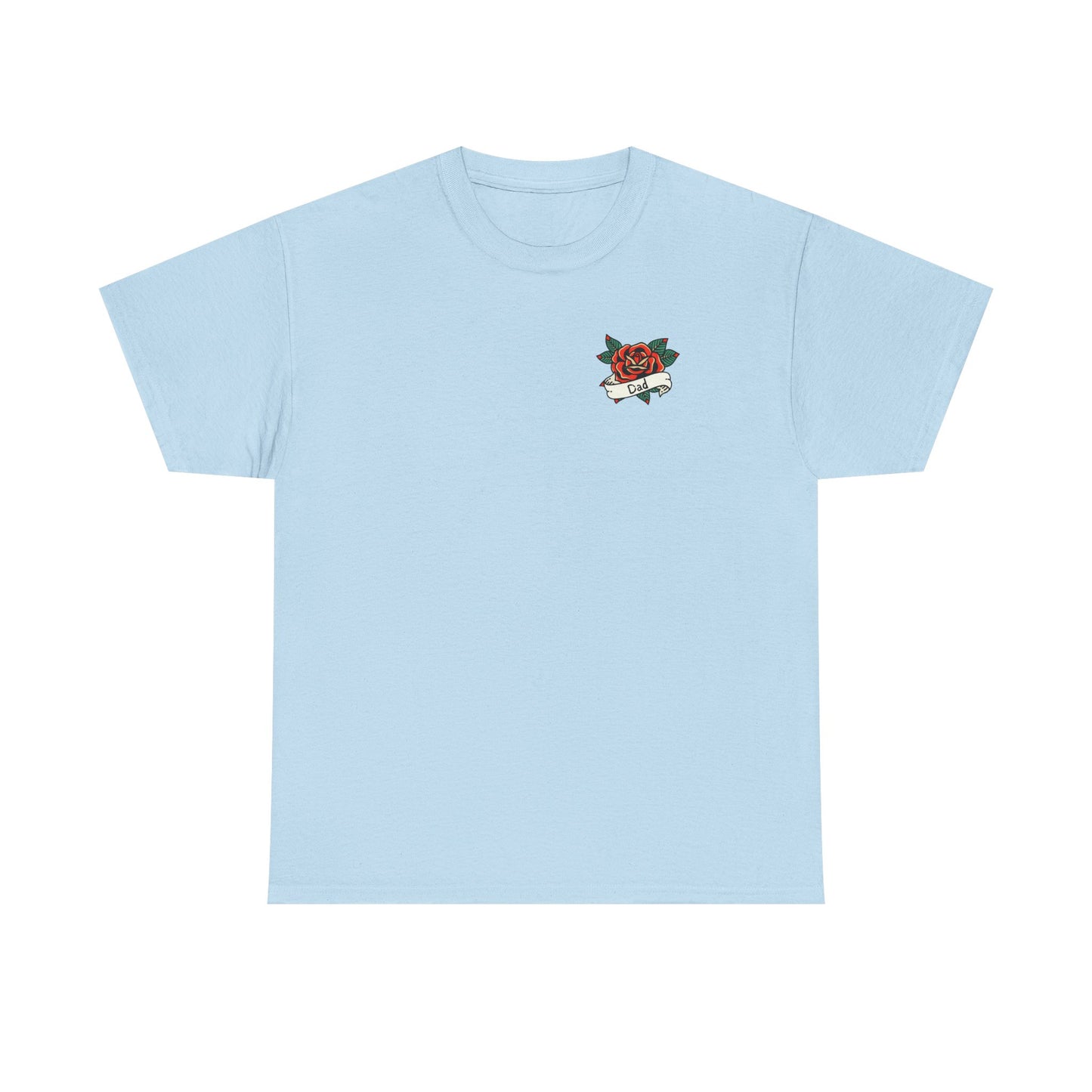 Dad Heavy Cotton Tee | Tattoo Design
