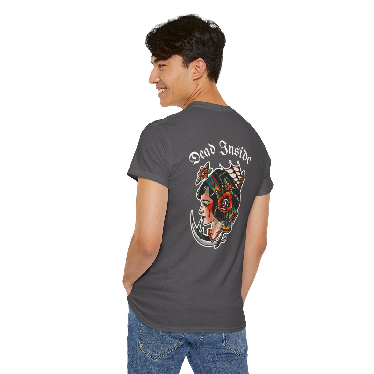 A Tattoo T-shirt Dead Inside Unisex REDUCED FROM £24.99 to £21.99 S-2XL