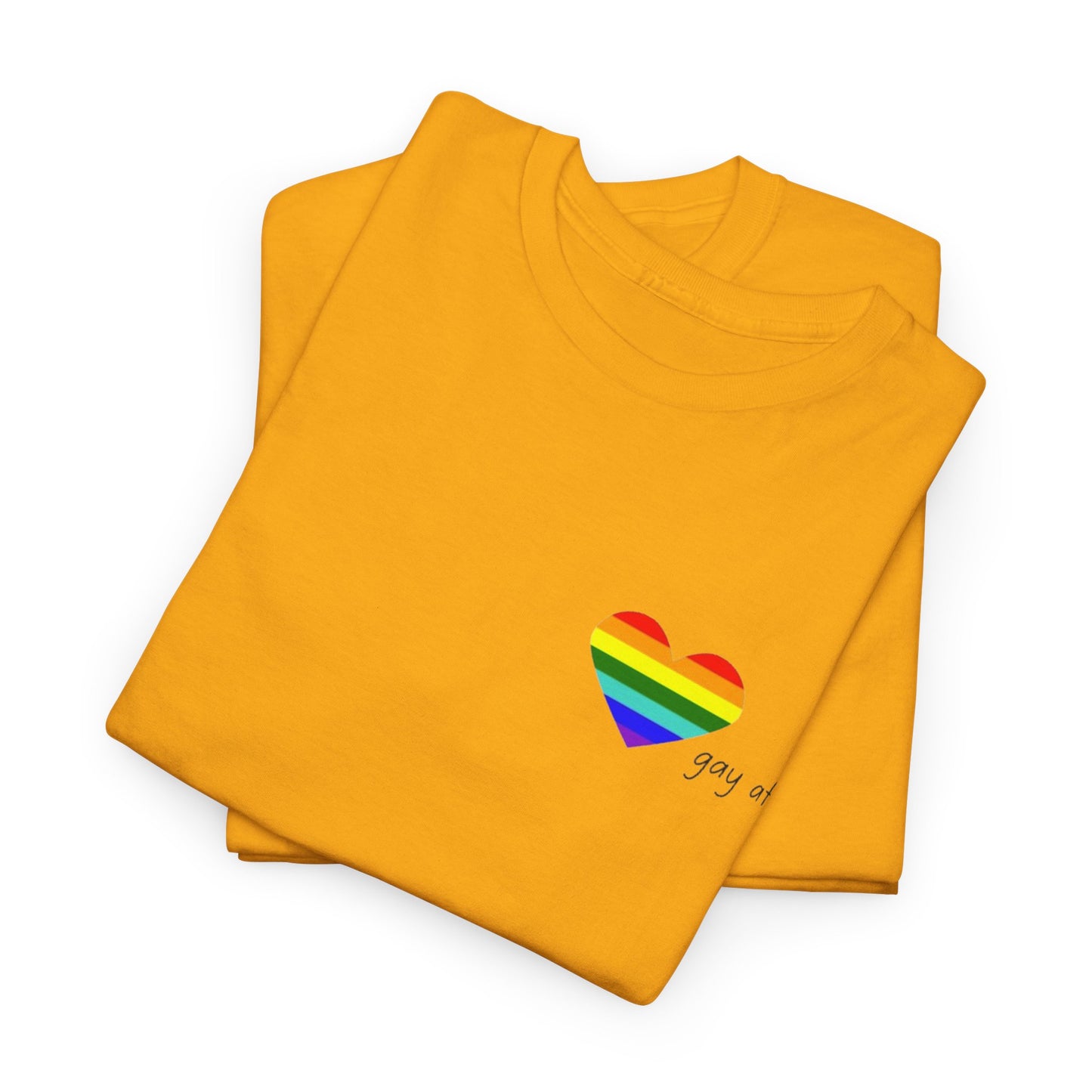 Pride  GAY AF T-shirt-Unisex Heavy Cotton  (many colours)