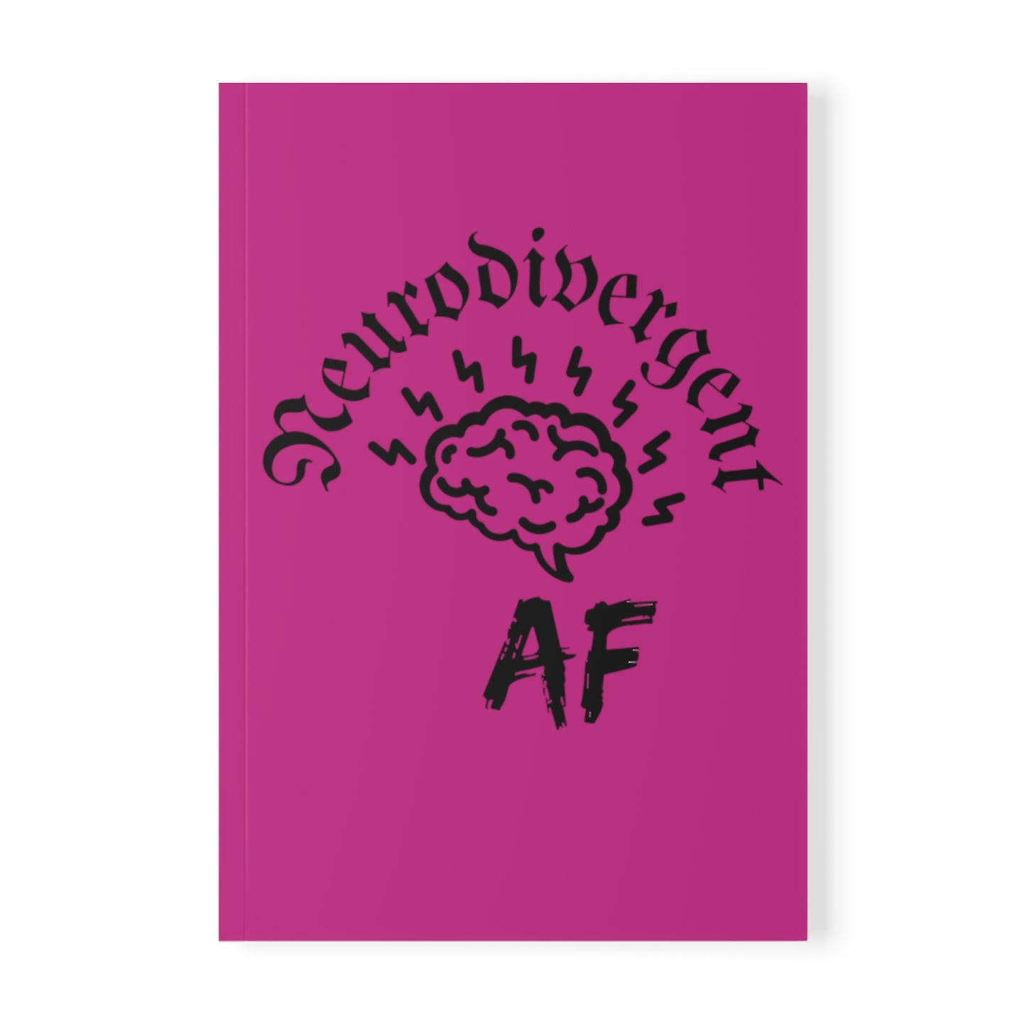 Notebook Softcover A5, Neurodivergent AF