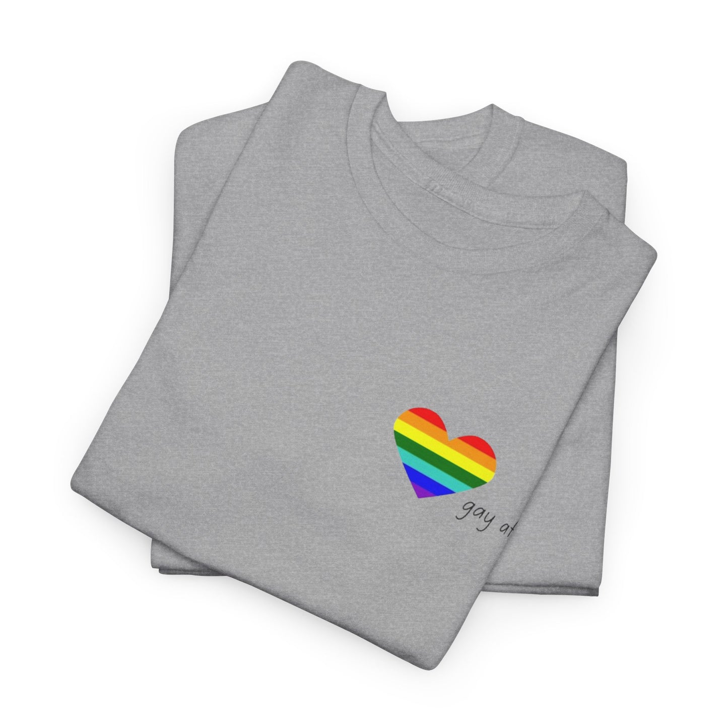 Pride  GAY AF T-shirt-Unisex Heavy Cotton  (many colours)