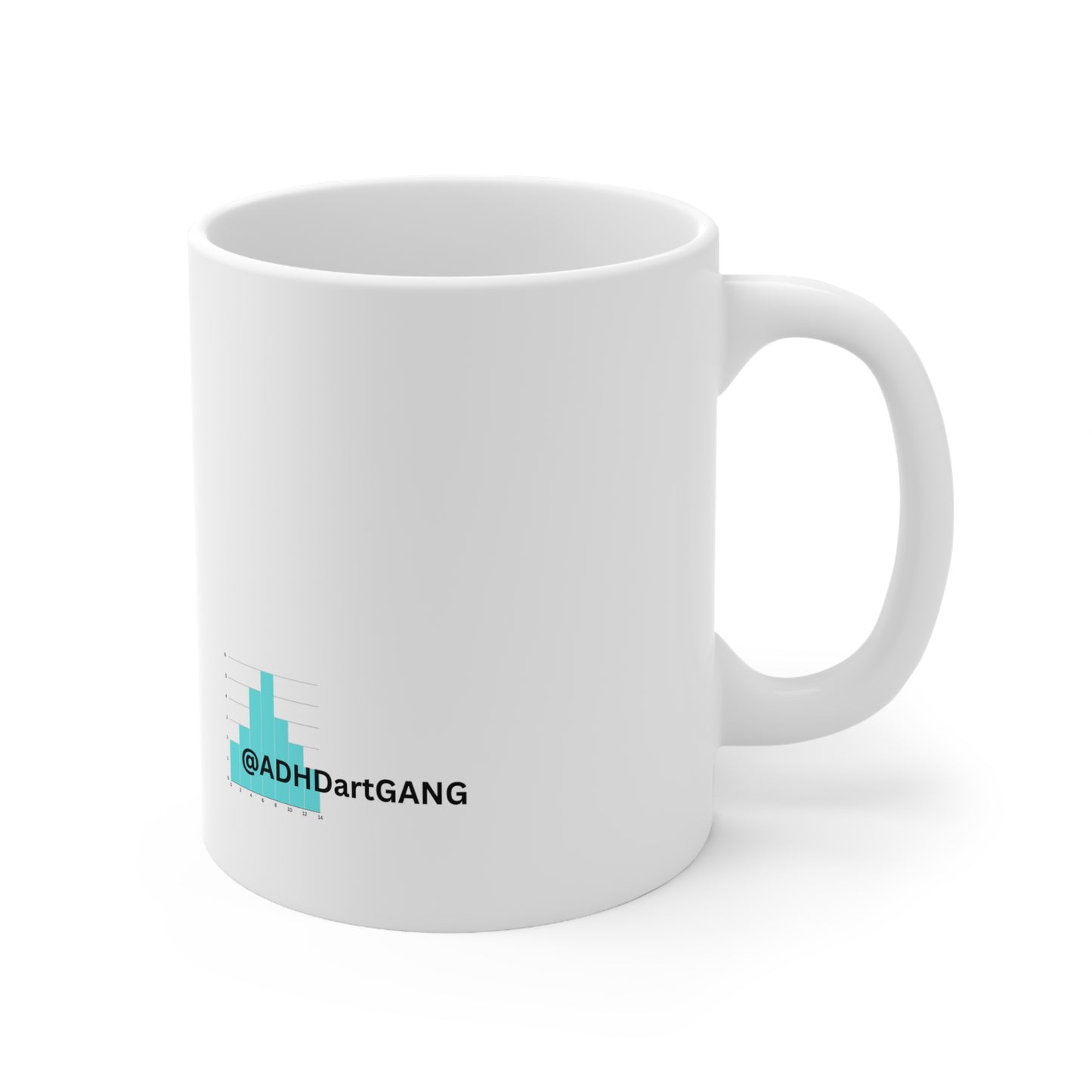 Mug- Start New Project Ceramic Coffee Mug, 11oz