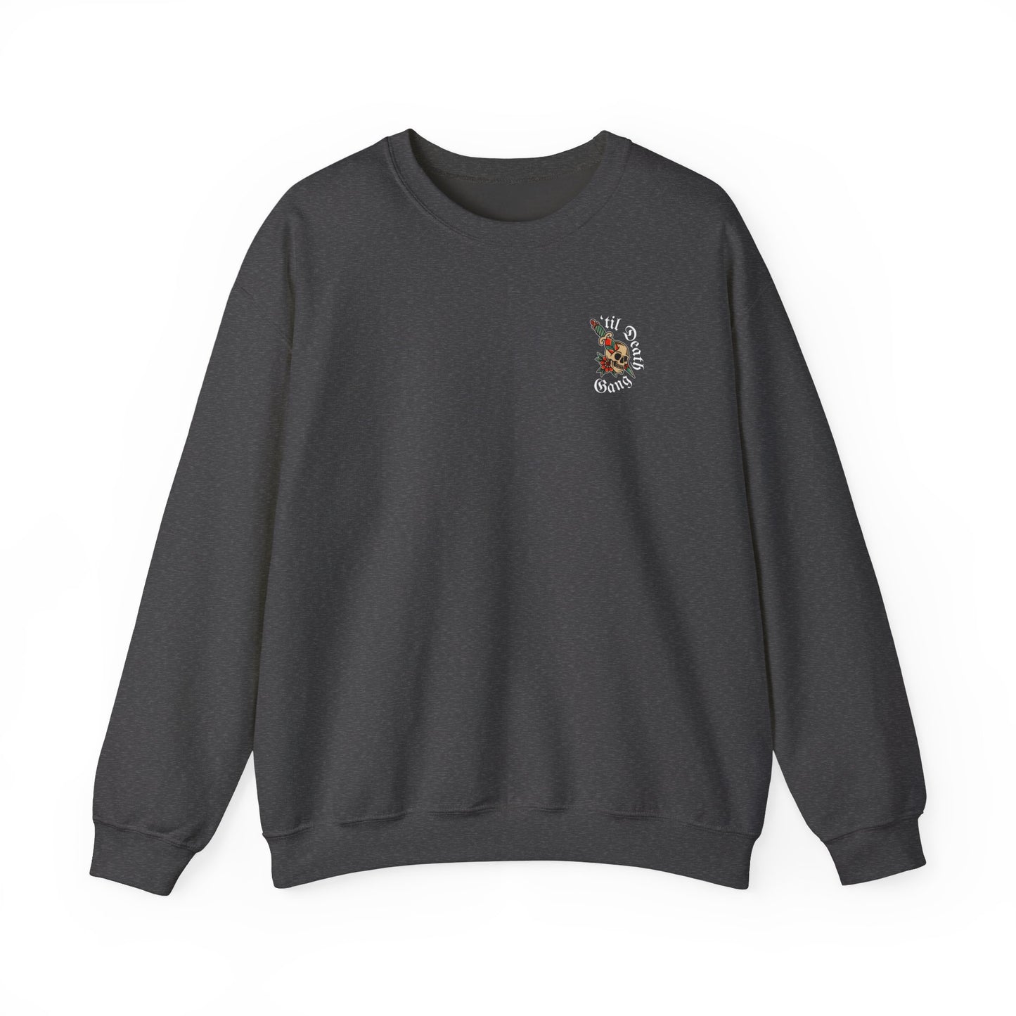 A 'Til Death Gang Unisex Heavy Blend™ Crewneck Sweatshirt