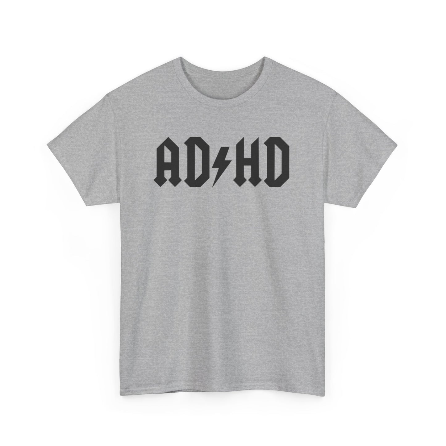 Unisex ADHD ADULT Heavy Cotton T-shirt (many colours)