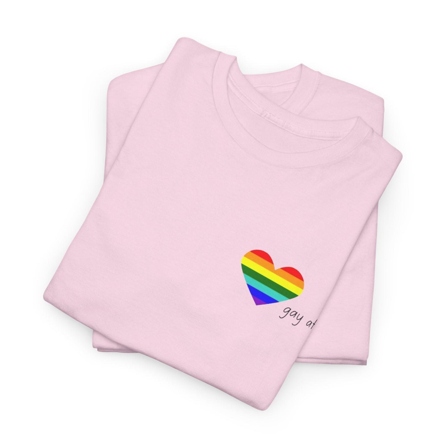 Pride  GAY AF T-shirt-Unisex Heavy Cotton  (many colours)