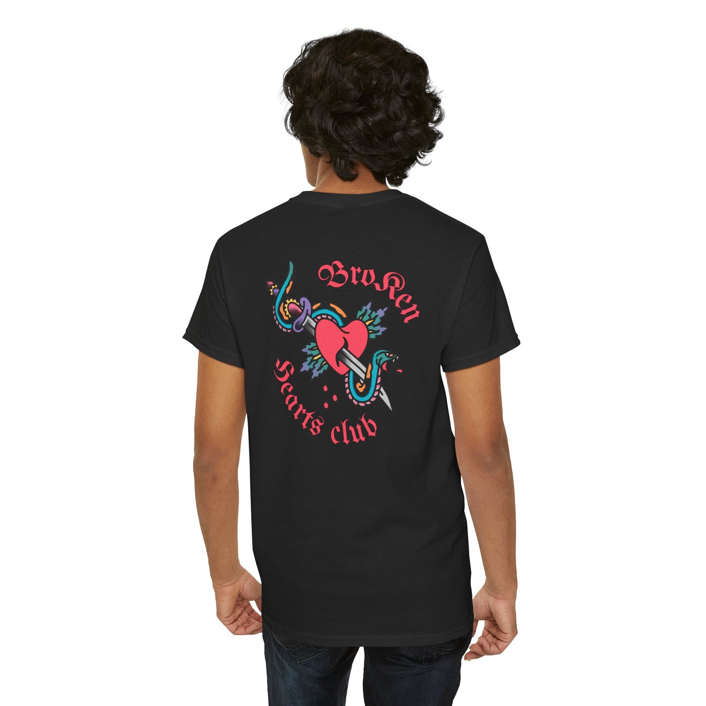 A Tattoo Tee, Broken Hearts Club, Unisex T-Shirt
