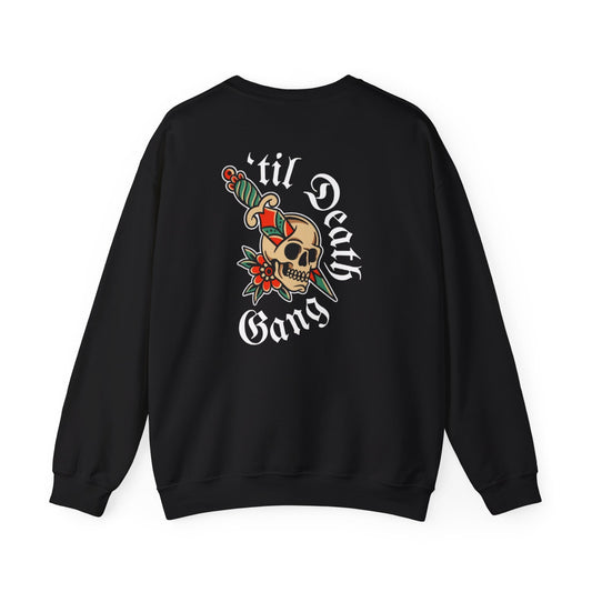 A 'Til Death Gang Unisex Heavy Blend™ Crewneck Sweatshirt