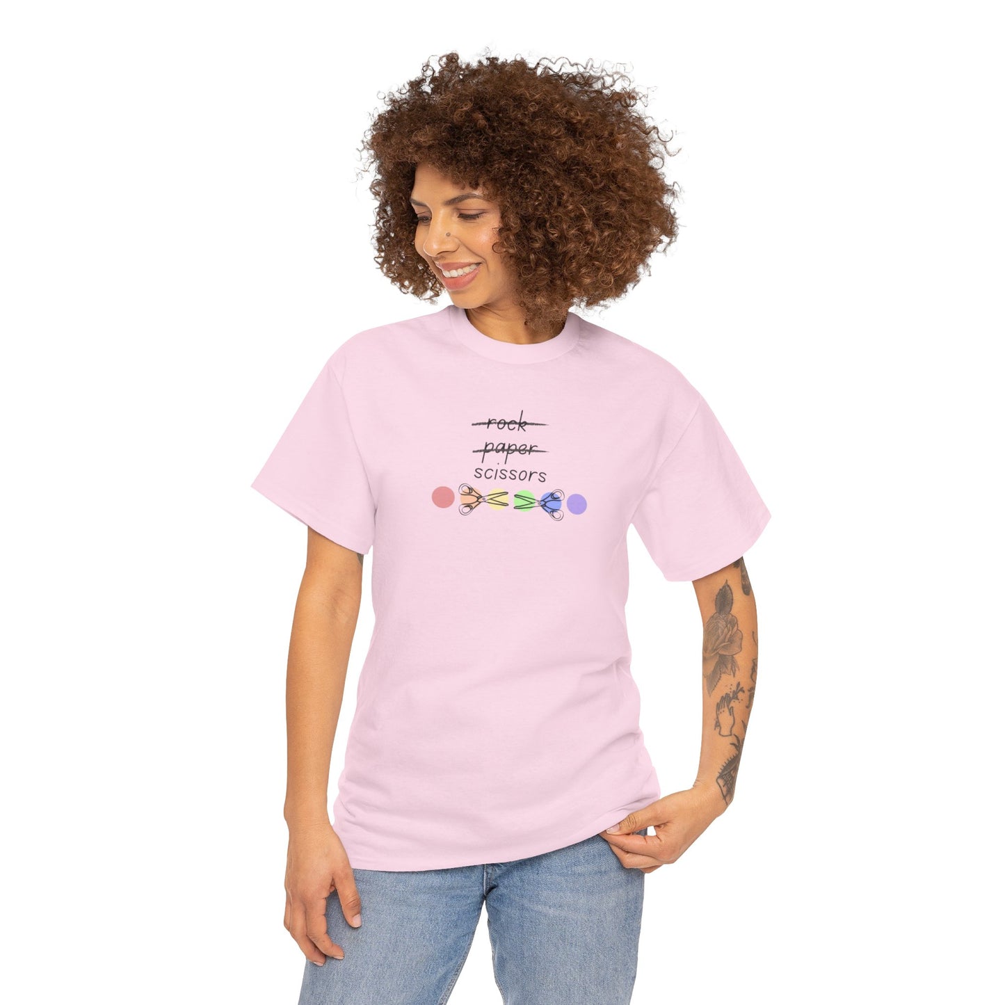 Pride Lesbian/Bi T-shirt-Unisex Heavy Cotton