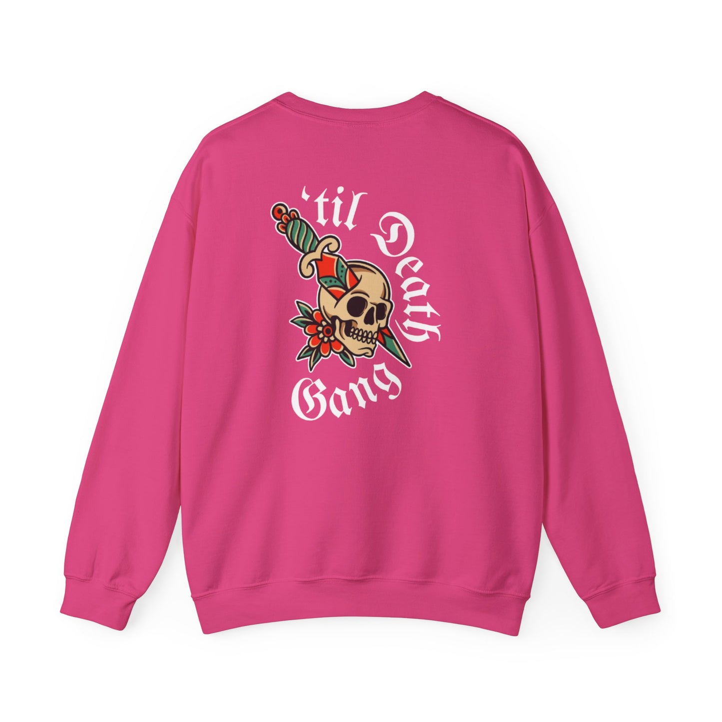 A 'Til Death Gang Unisex Heavy Blend™ Crewneck Sweatshirt