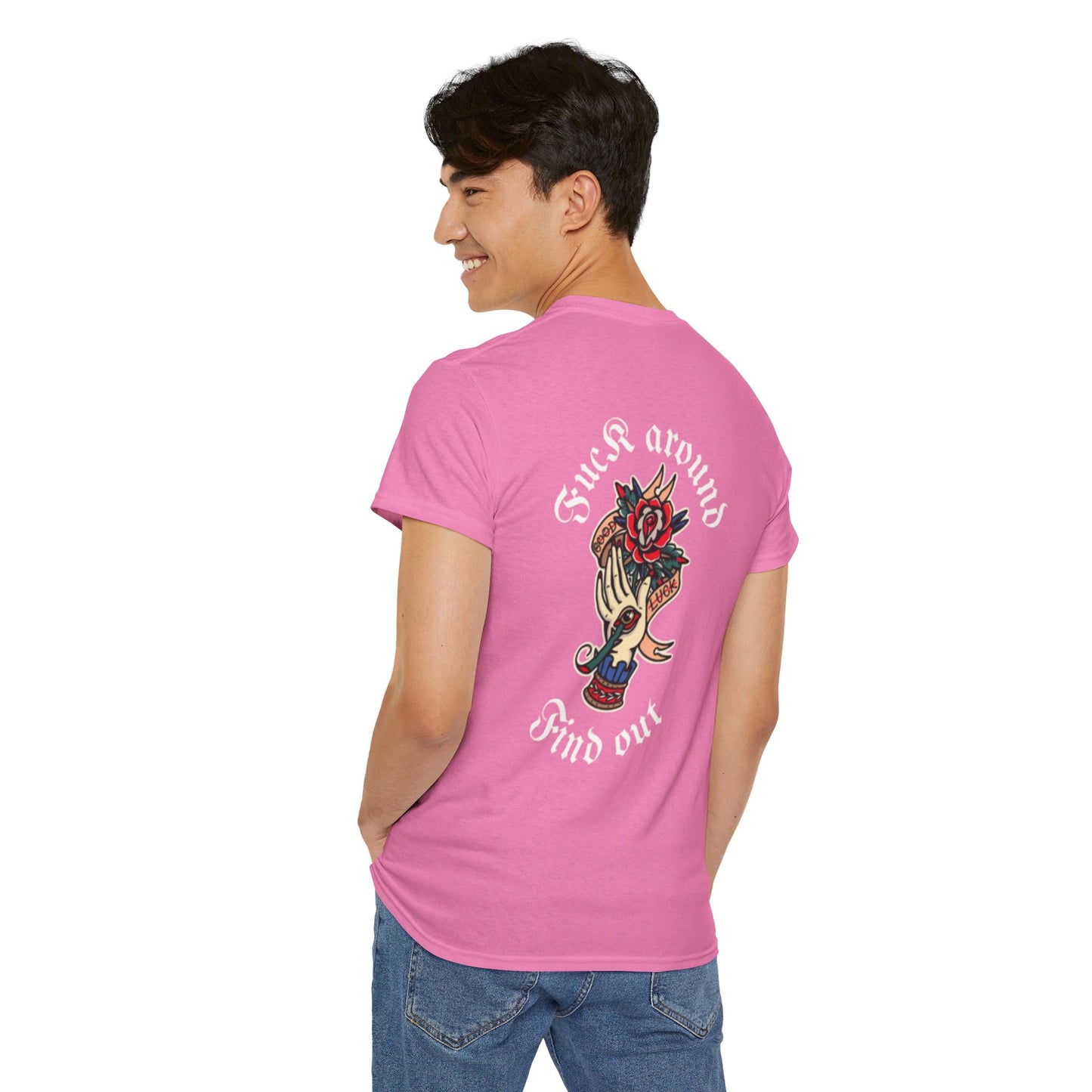 A Tattoo T-shirt, F. Around, Find Out, Unisex ***REDUCED FROM £24.99 to £21.99***