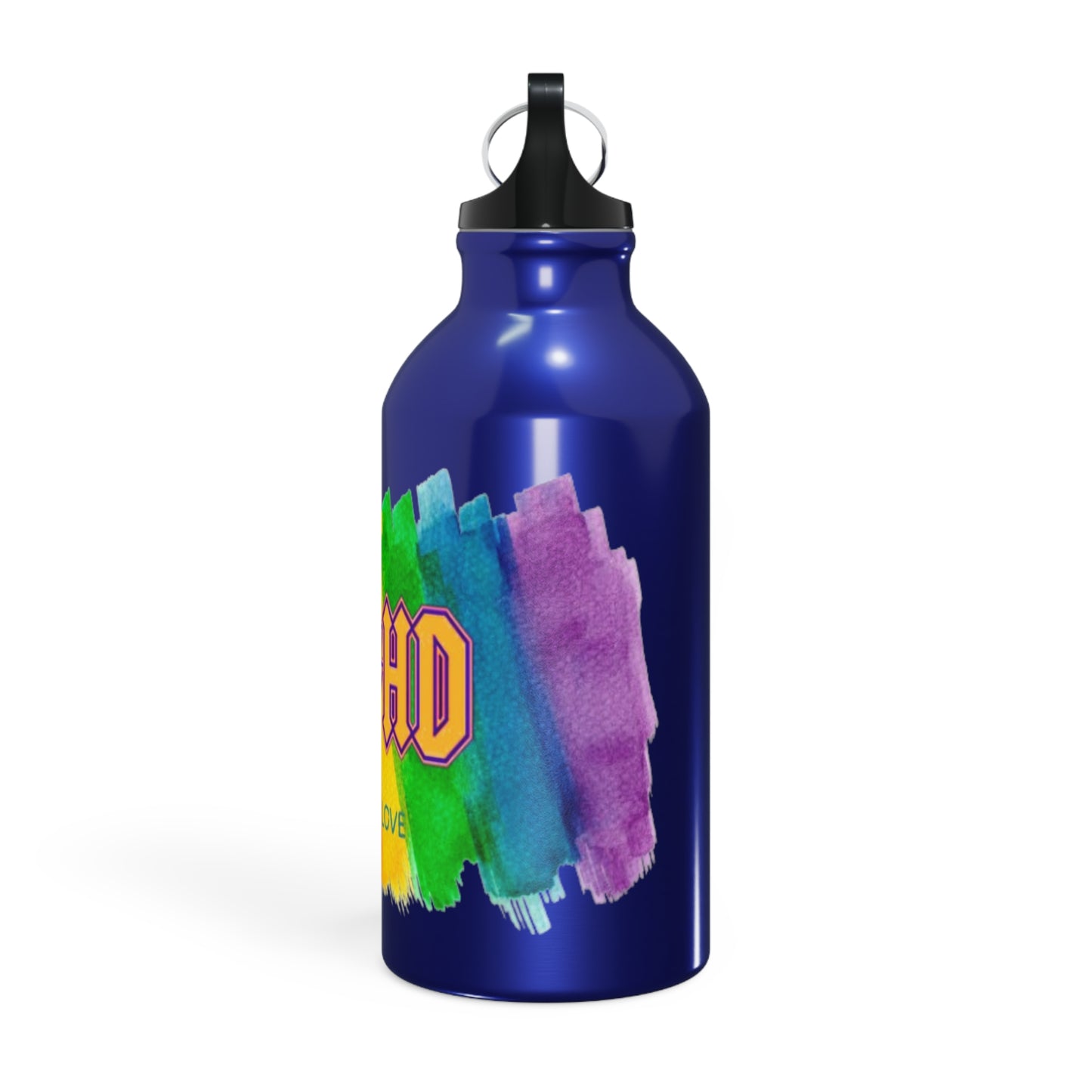 PRIDE ADHD Oregon Sport Water Bottle with CARABINER! (many colours)