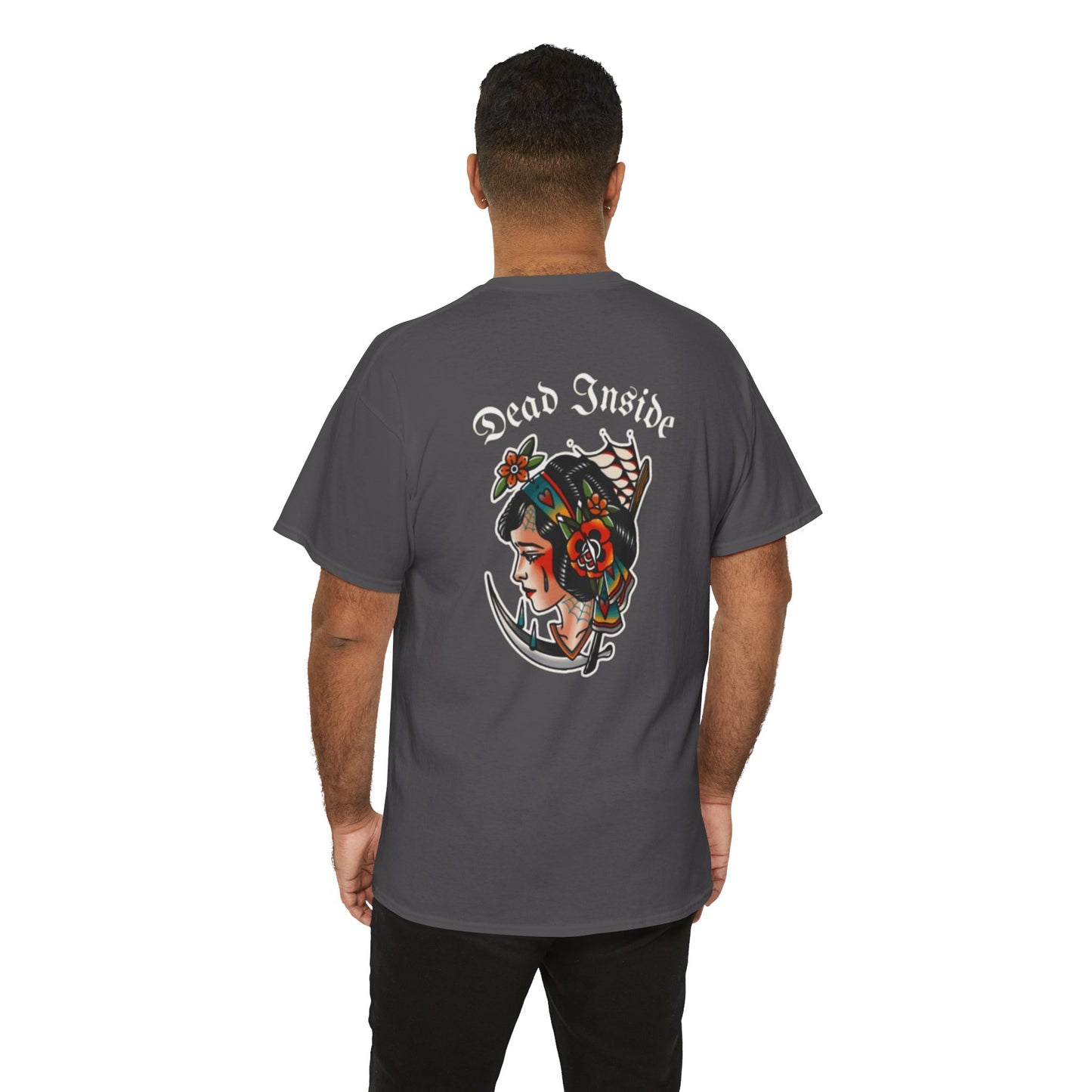 A Tattoo T-shirt Dead Inside Unisex REDUCED FROM £24.99 to £21.99 S-2XL