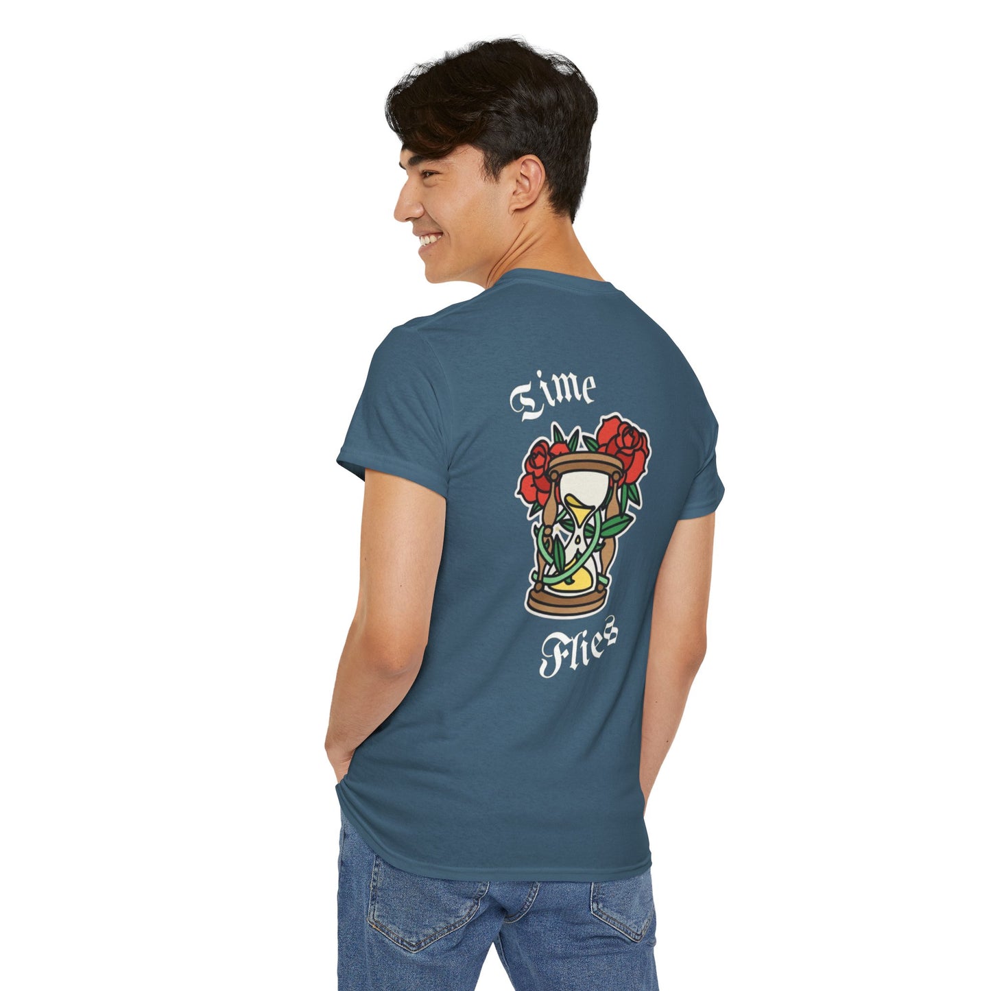 A Tattoo T-shirt Time Flies Unisex REDUCED FROM £24.99 to £21.99 S-2XL